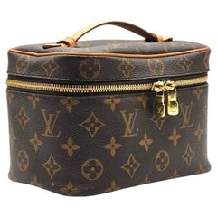 ​Louis Vuitton Nice Mini Vanity Case Monogram Canvas Beauty Bag Brown - Preowned
