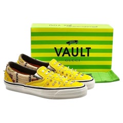Gucci x Vans Vault OG Classic Checkered Studded Slip-On Sneakers US 10 - NWB