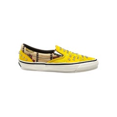 Gucci x Vans Vault OG Classic Checkered Studded Slip-On Sneakers US 10 - NWB