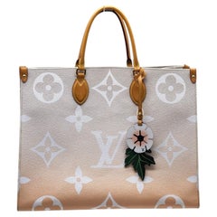 Louis Vuitton OnTheGo Tote By The Pool Monogram Giant GM Multicolor Peach Brume