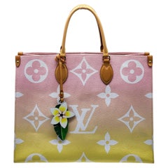 Louis Vuitton OnTheGo Tote By The Pool Monogram Giant GM Pink - Preowned