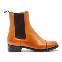 Christian Louboutin Antonio Chelsea Boots Brown EU 39 US 6 - NWB