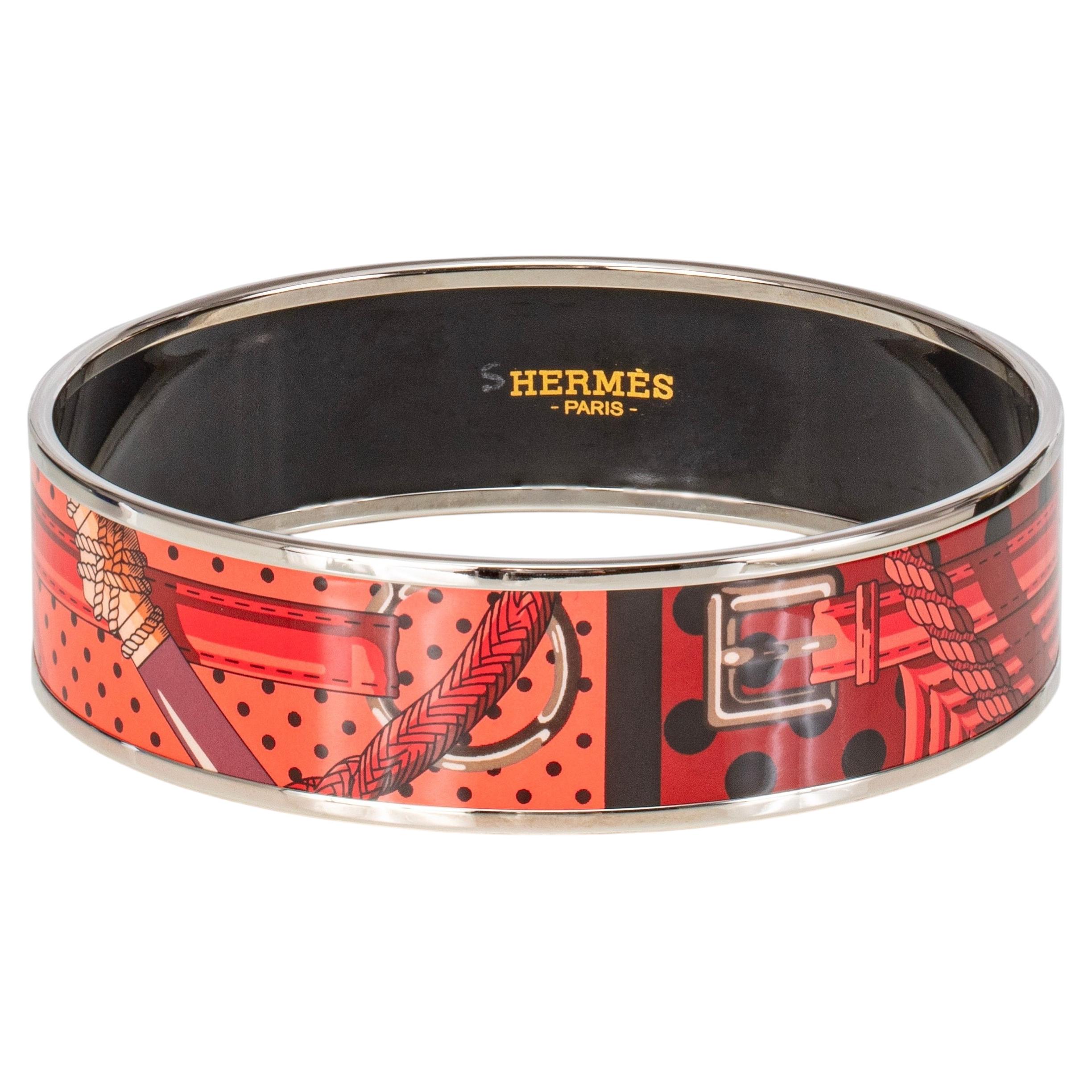 Is a Hermès bangle real gold?