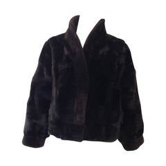 80s Nutria fur jacket 9