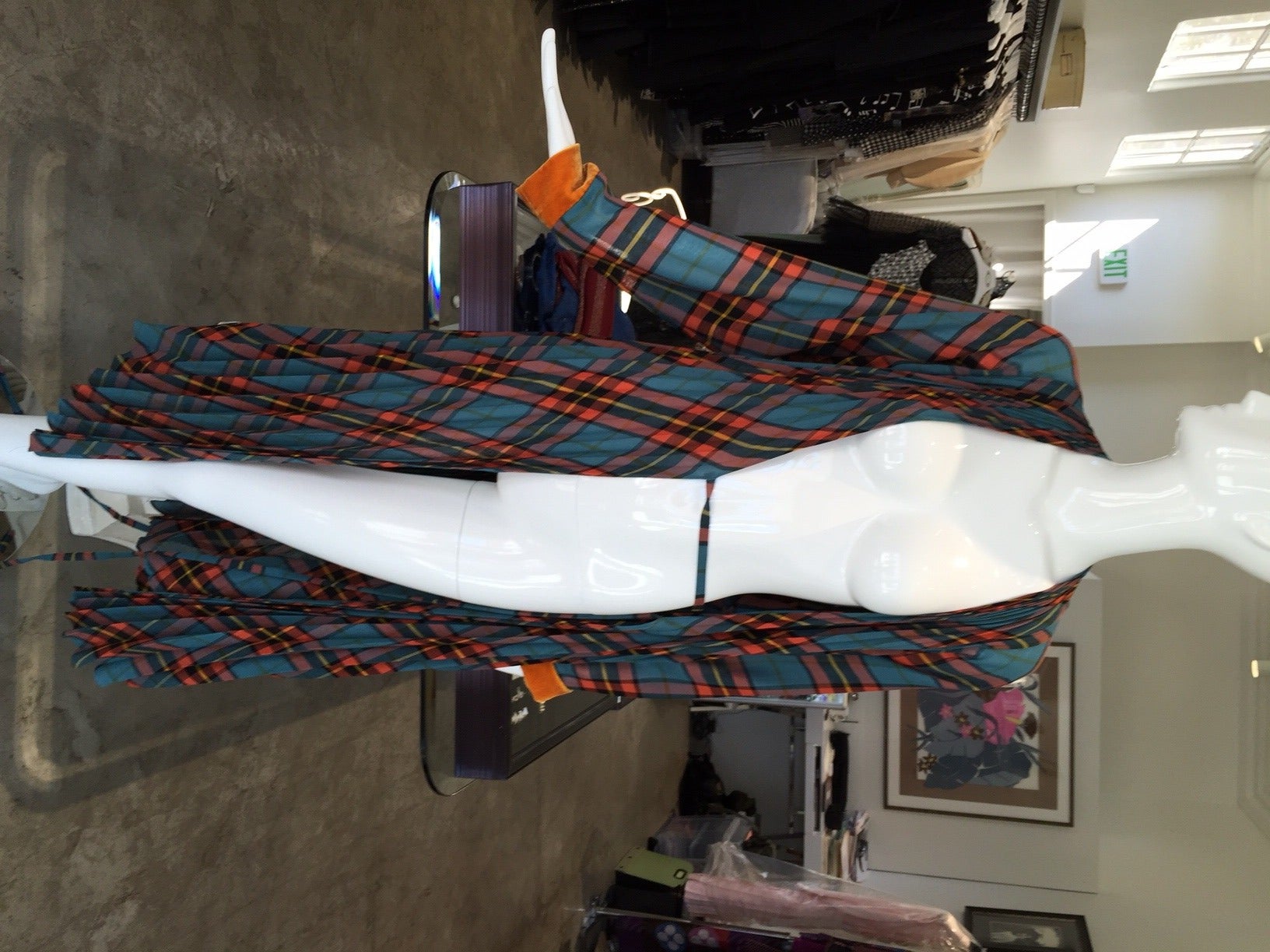 Men's Jean Paul Gaultier wrap dress