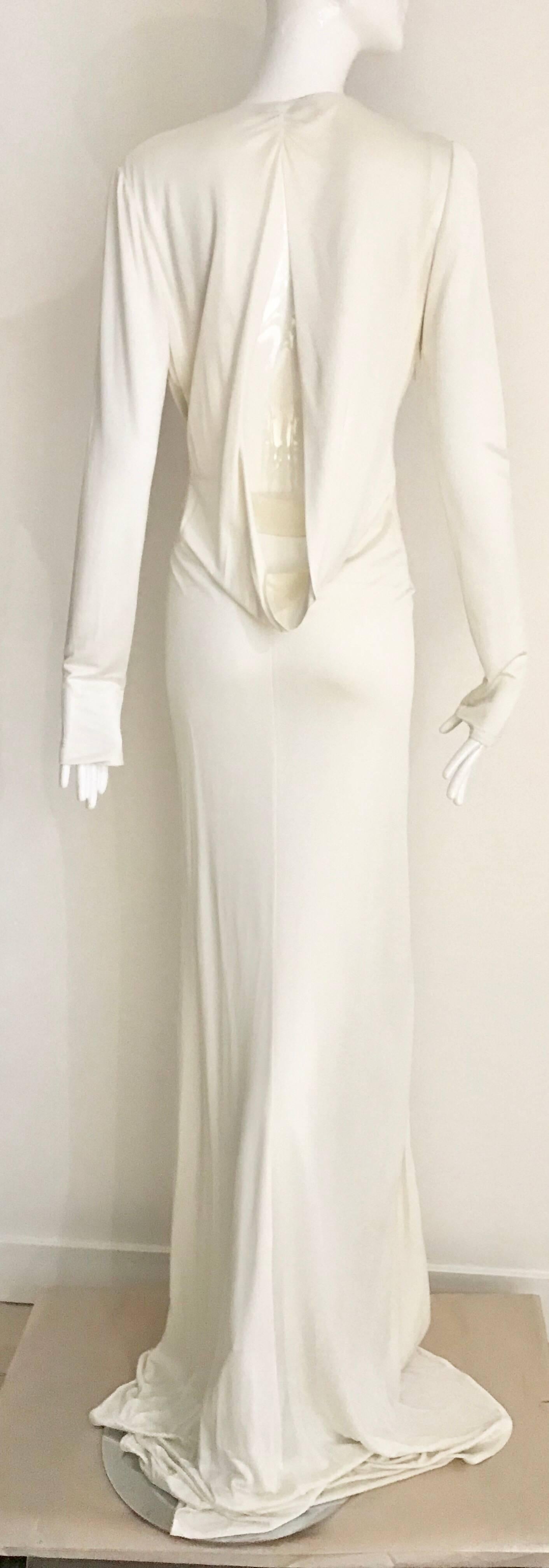 tom ford gucci white dress