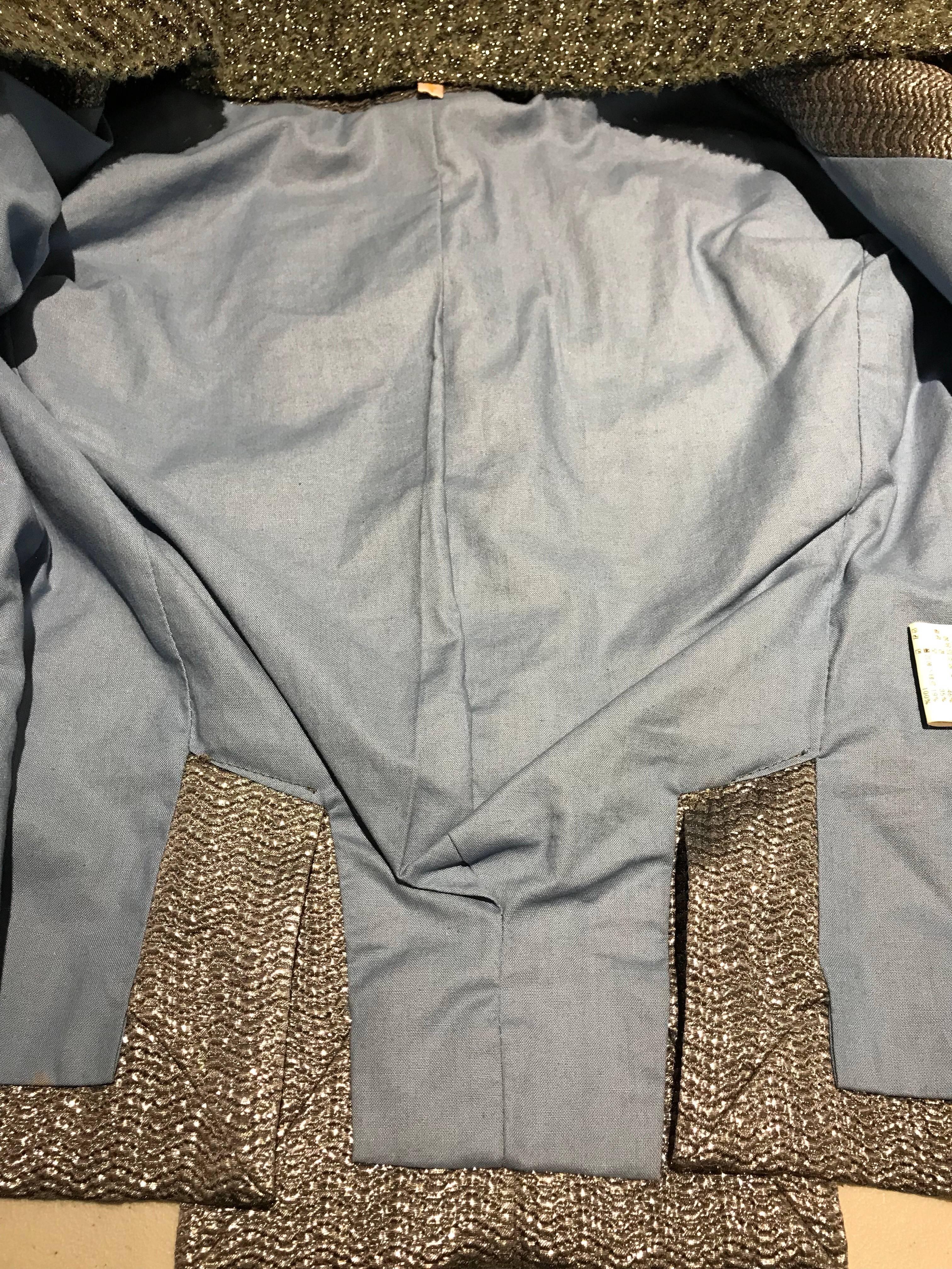 Vivienne Westwood Metallic Grey  Jacket  1