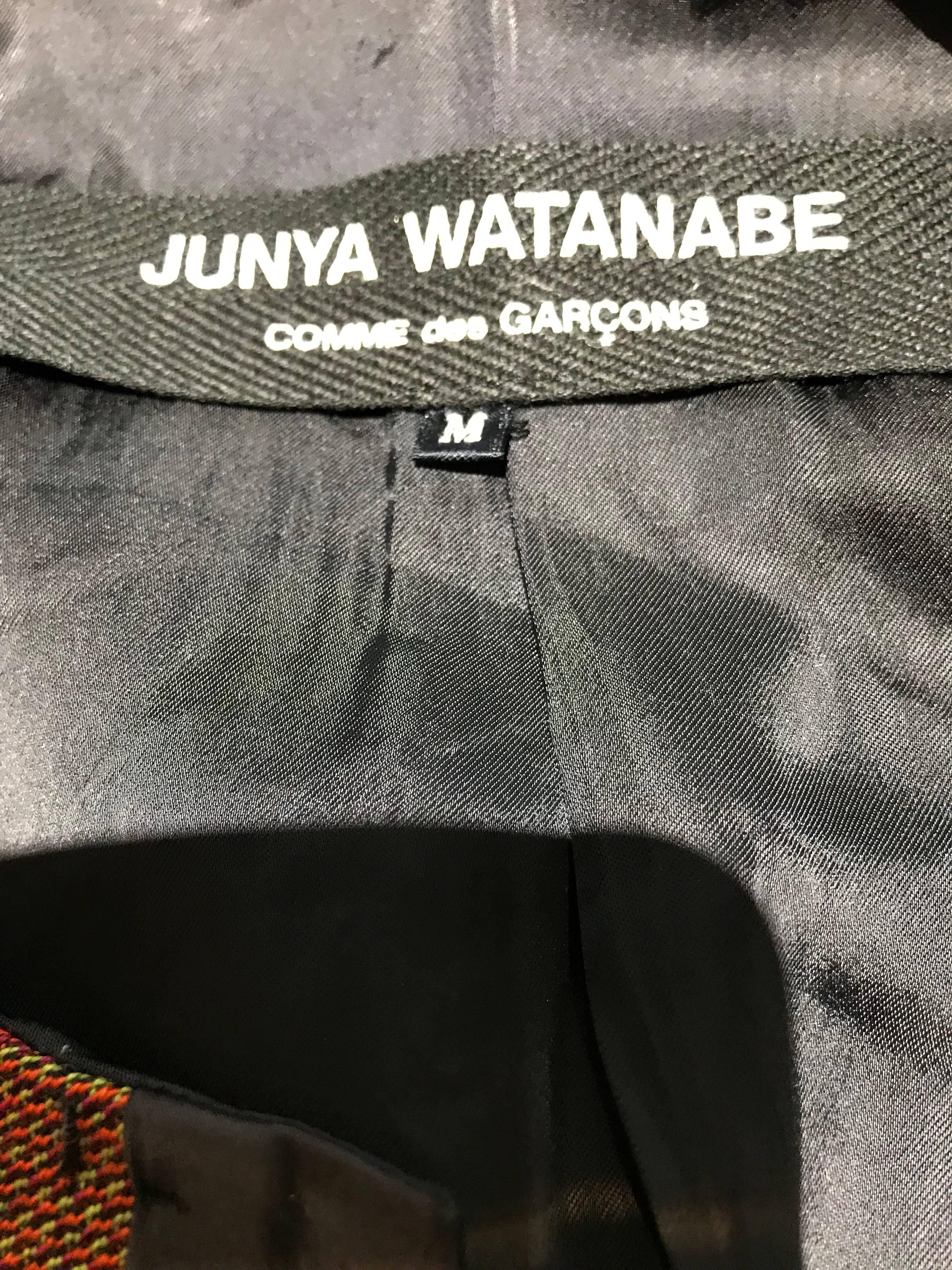 Junya Watanabe  Burnt Orange Fitted Jacket 3
