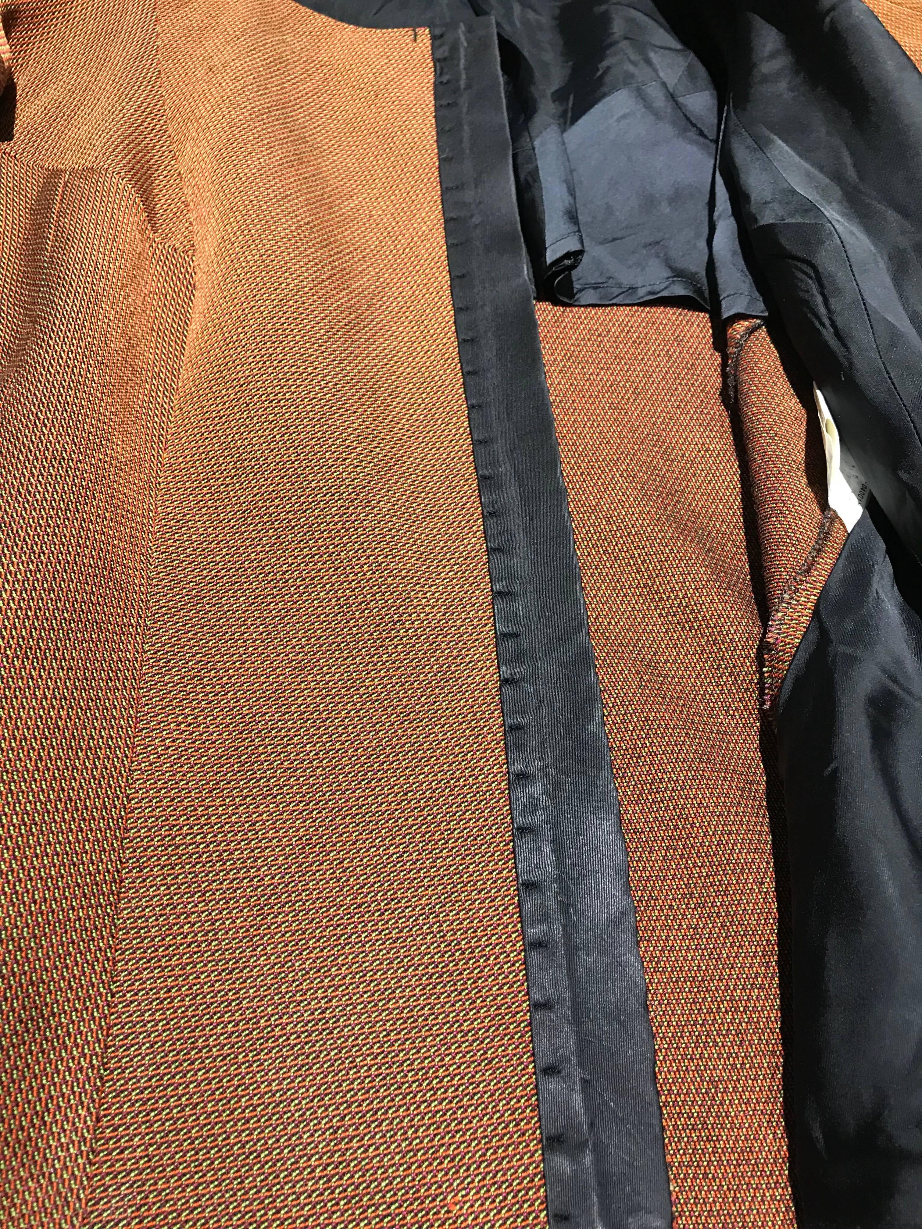 Junya Watanabe  Burnt Orange Fitted Jacket 5