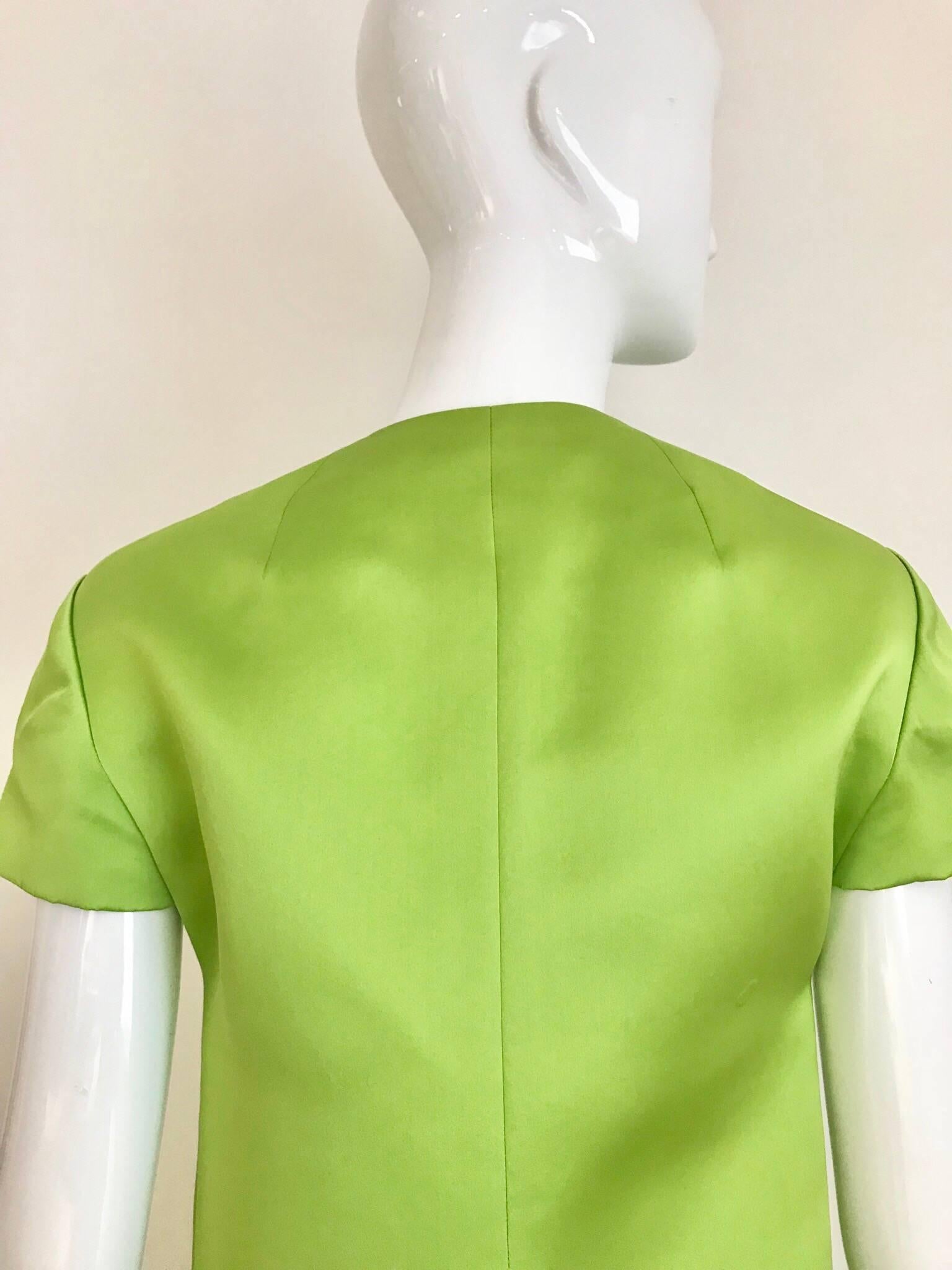 lime green party dress