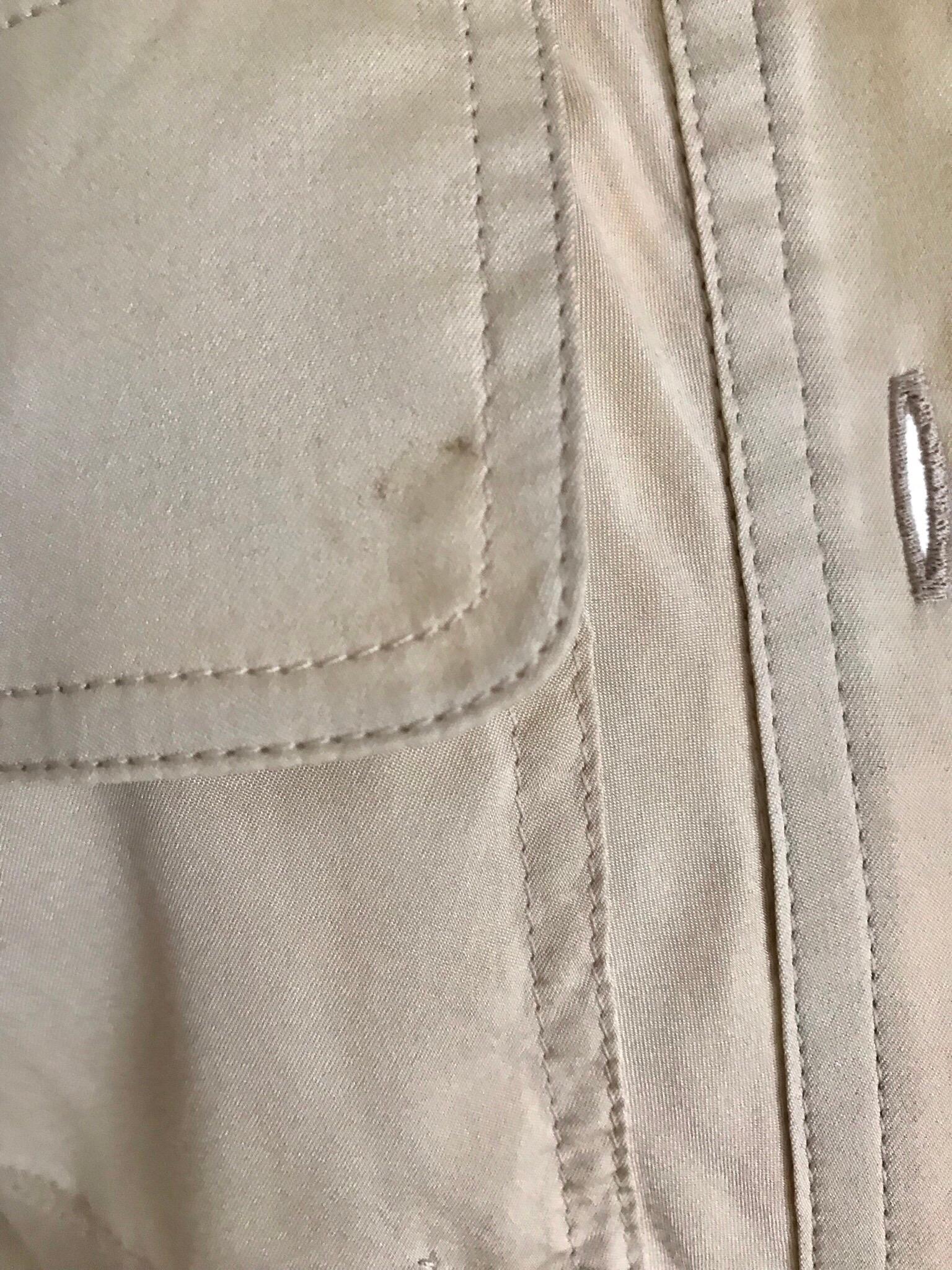 Gucci  by Tom Ford Tan Silk Shirt Dress For Sale 2