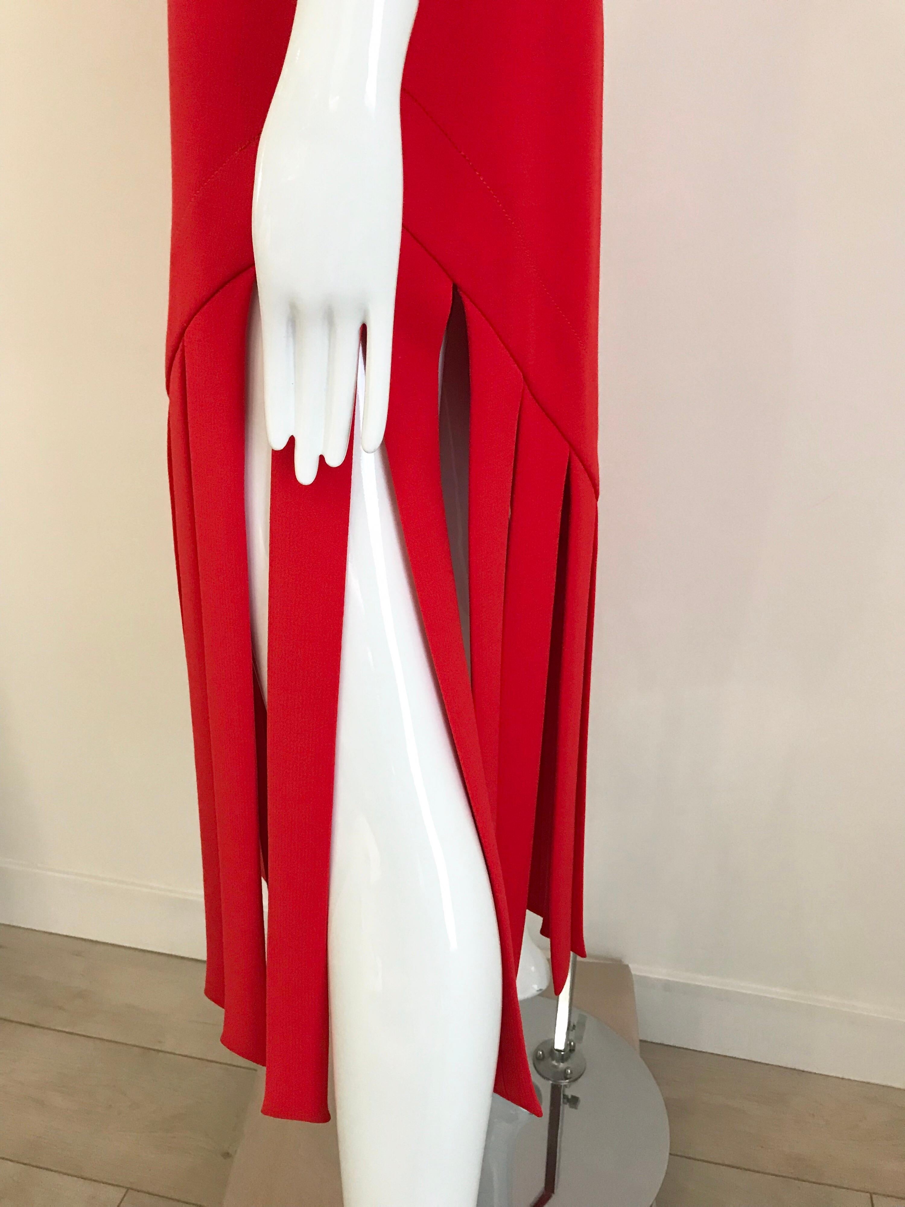 Vintage Pierre Cardin Ärmelloses Kleid aus Krepp 3