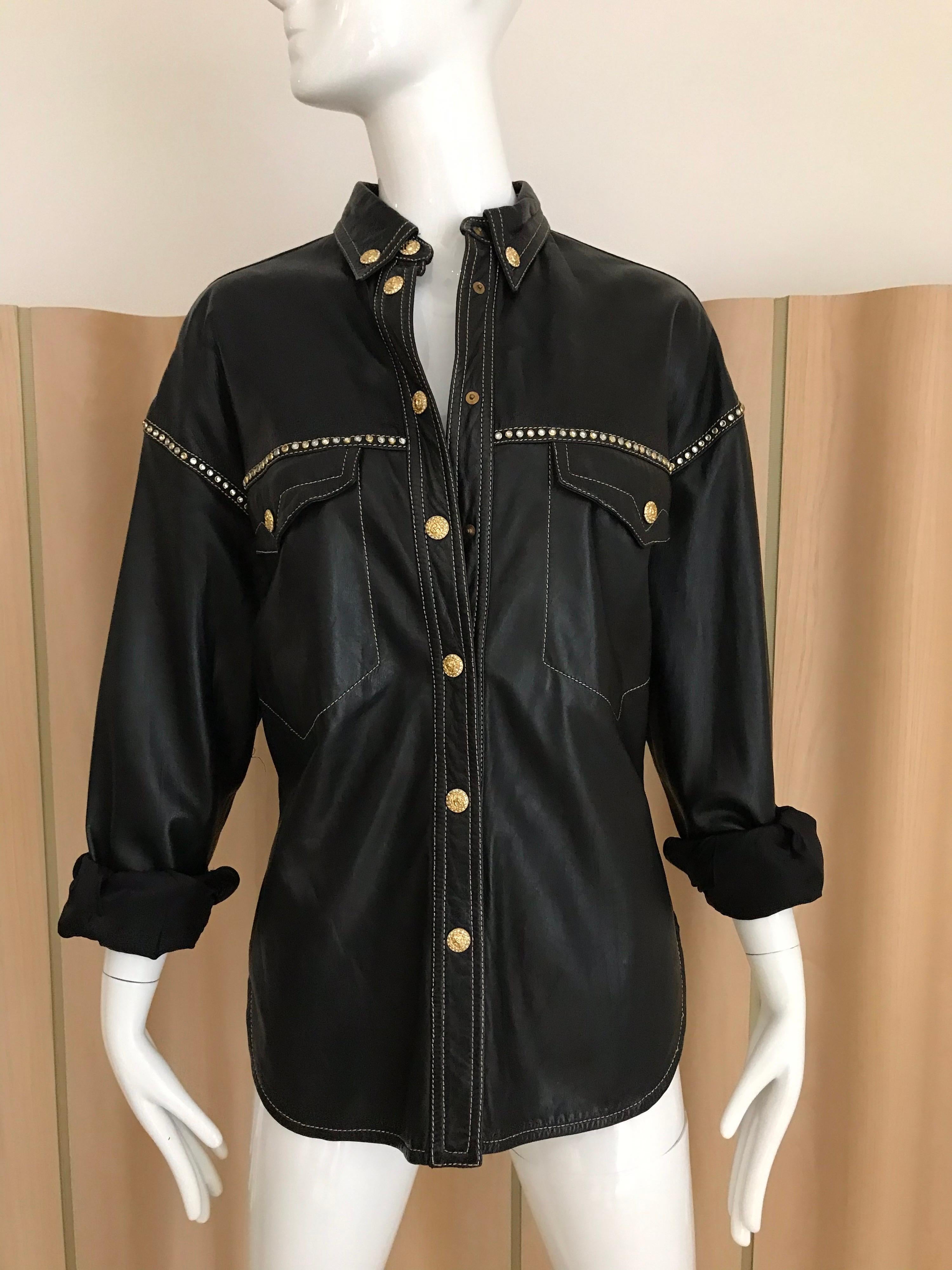 versace western shirt