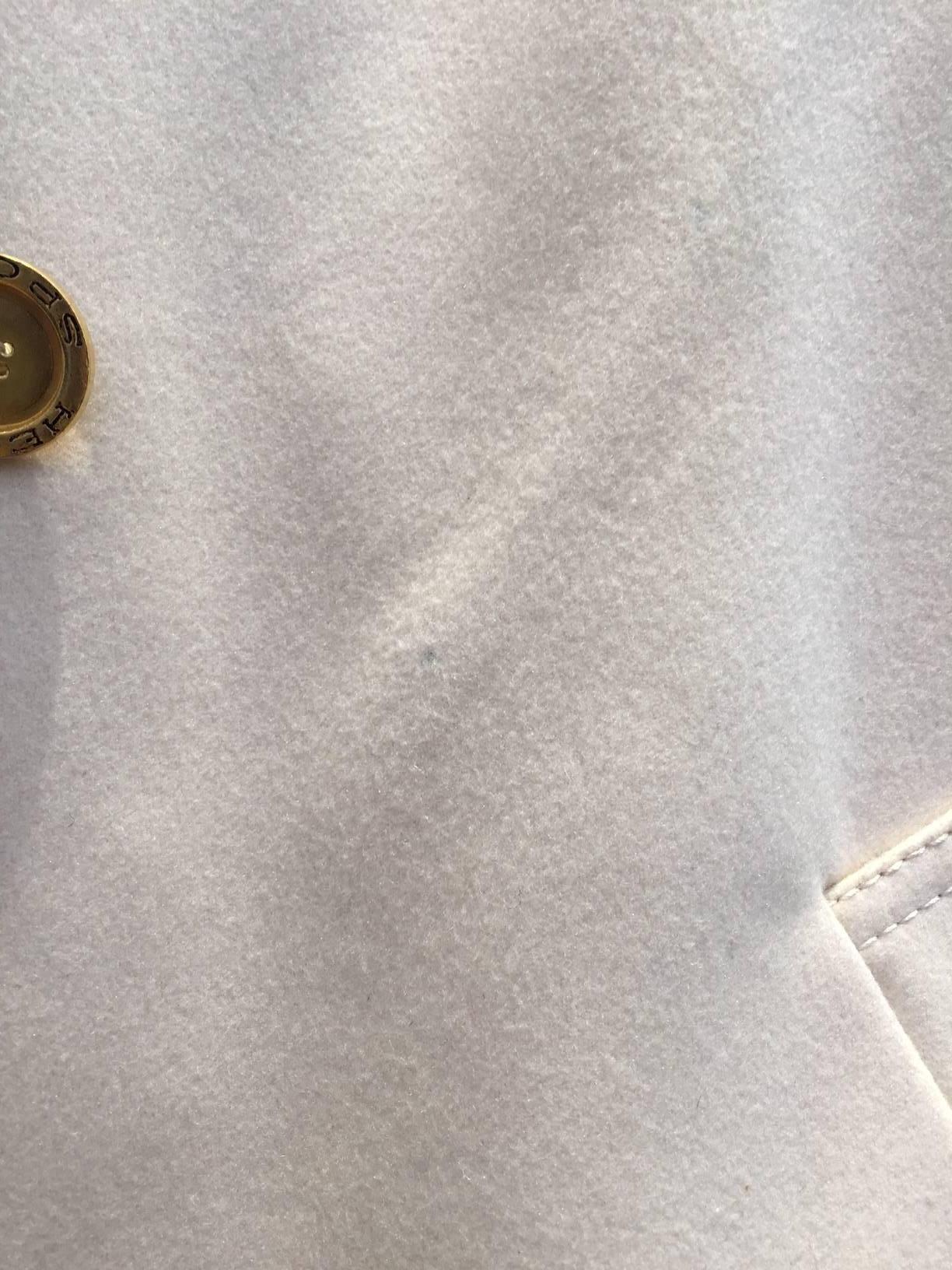 Manteau en laine crémeuse Hermès, années 1970 en vente 3
