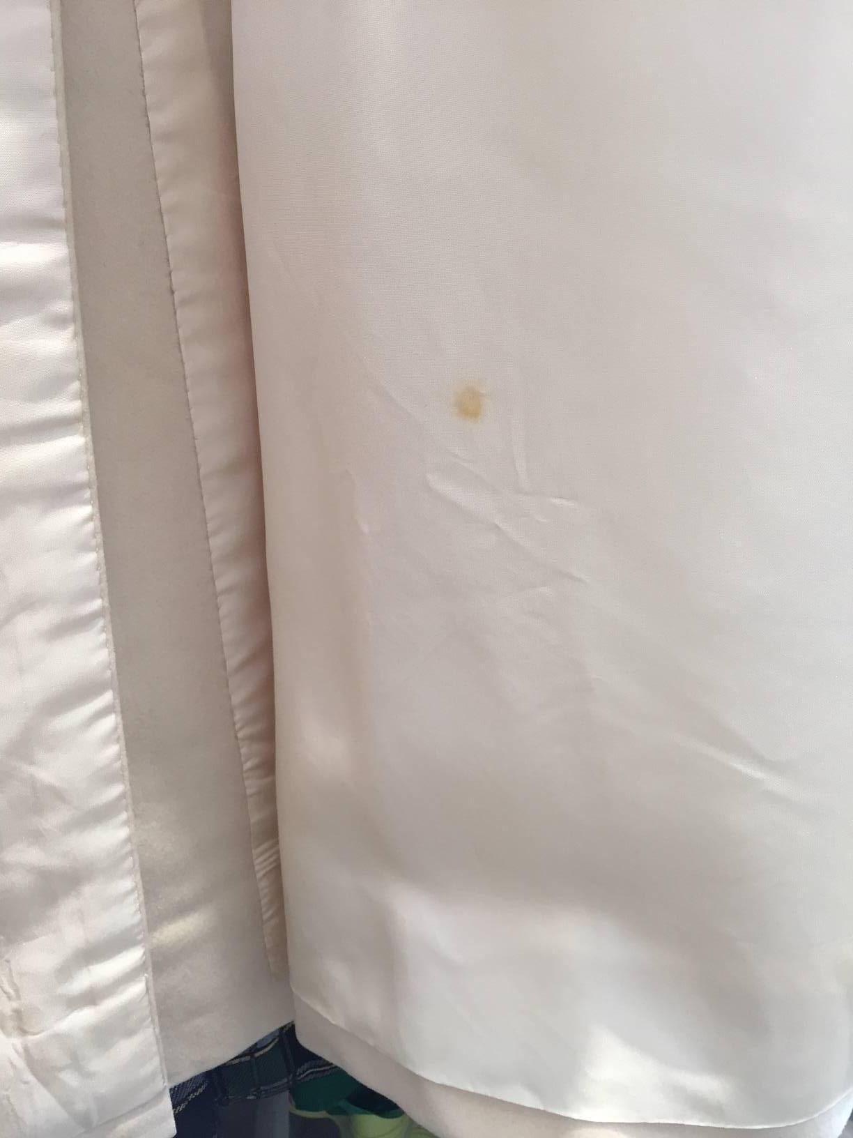 Manteau en laine crémeuse Hermès, années 1970 en vente 1