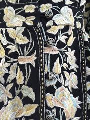 70s Kashmiri wool embroidered coat