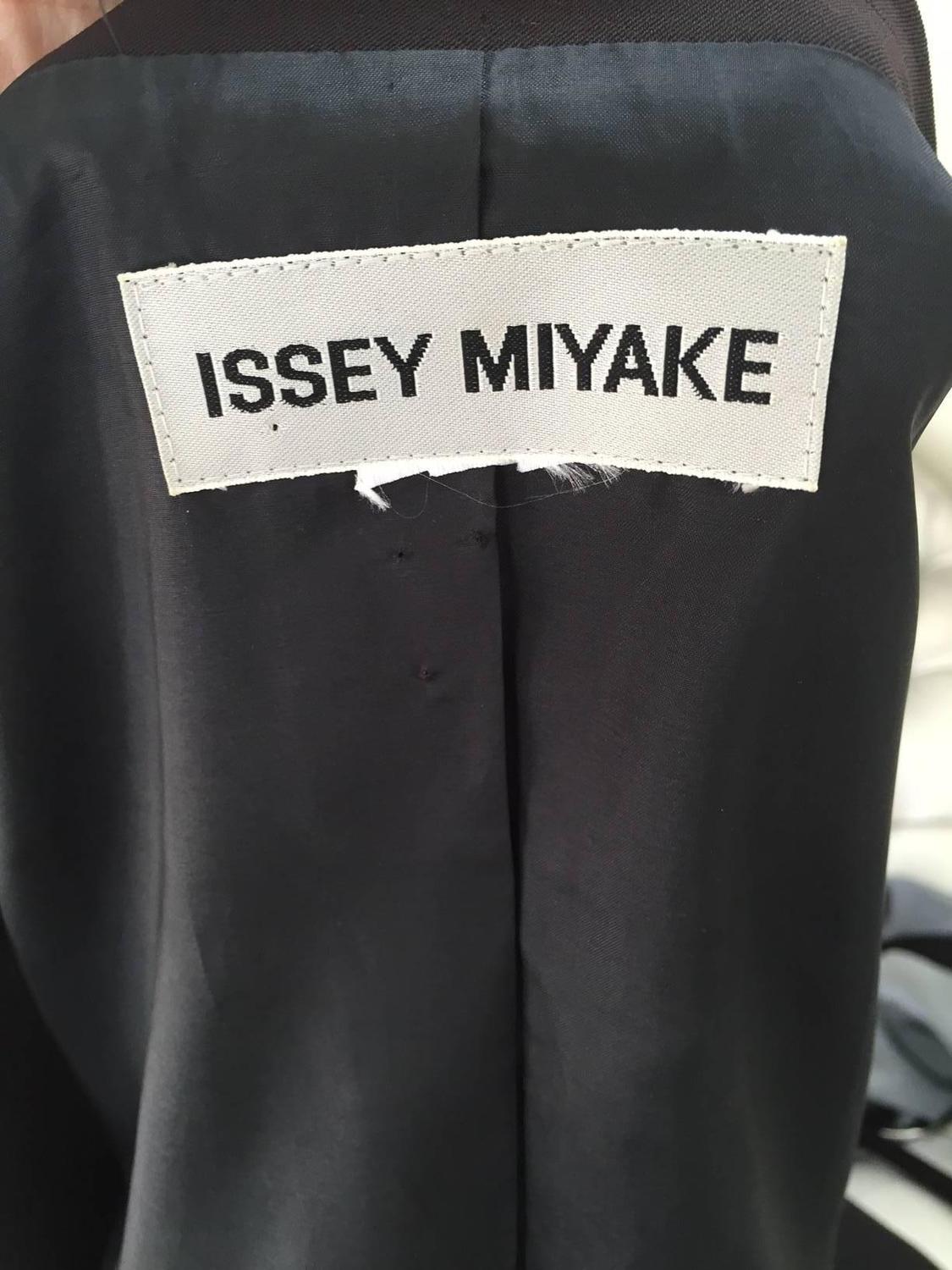 90s ISSEY MIYAKE jacket For Sale at 1stdibs
