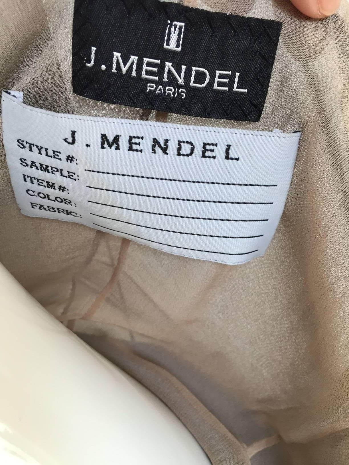 J Mendel silk chiffon print dress In Good Condition For Sale In Beverly Hills, CA