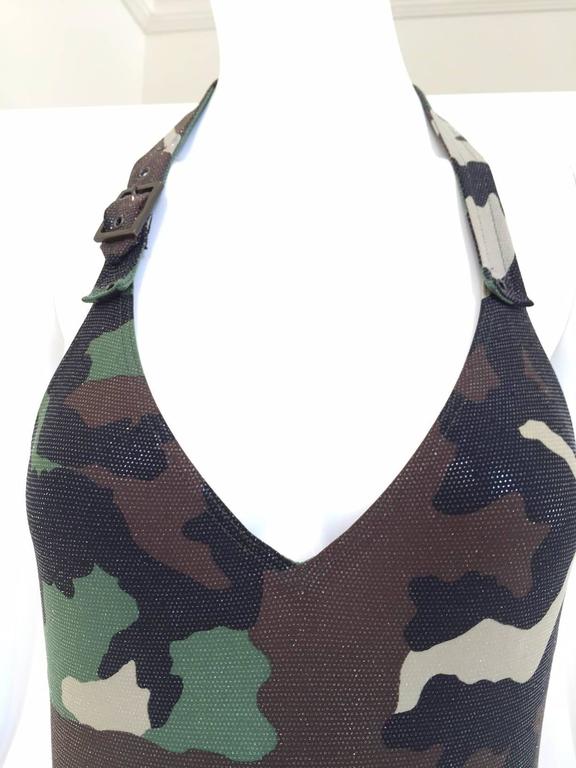 Christian Dior by John Galliano camouflage bathing suit at 1stDibs ...