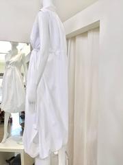 ALAIA white cotton summer dress