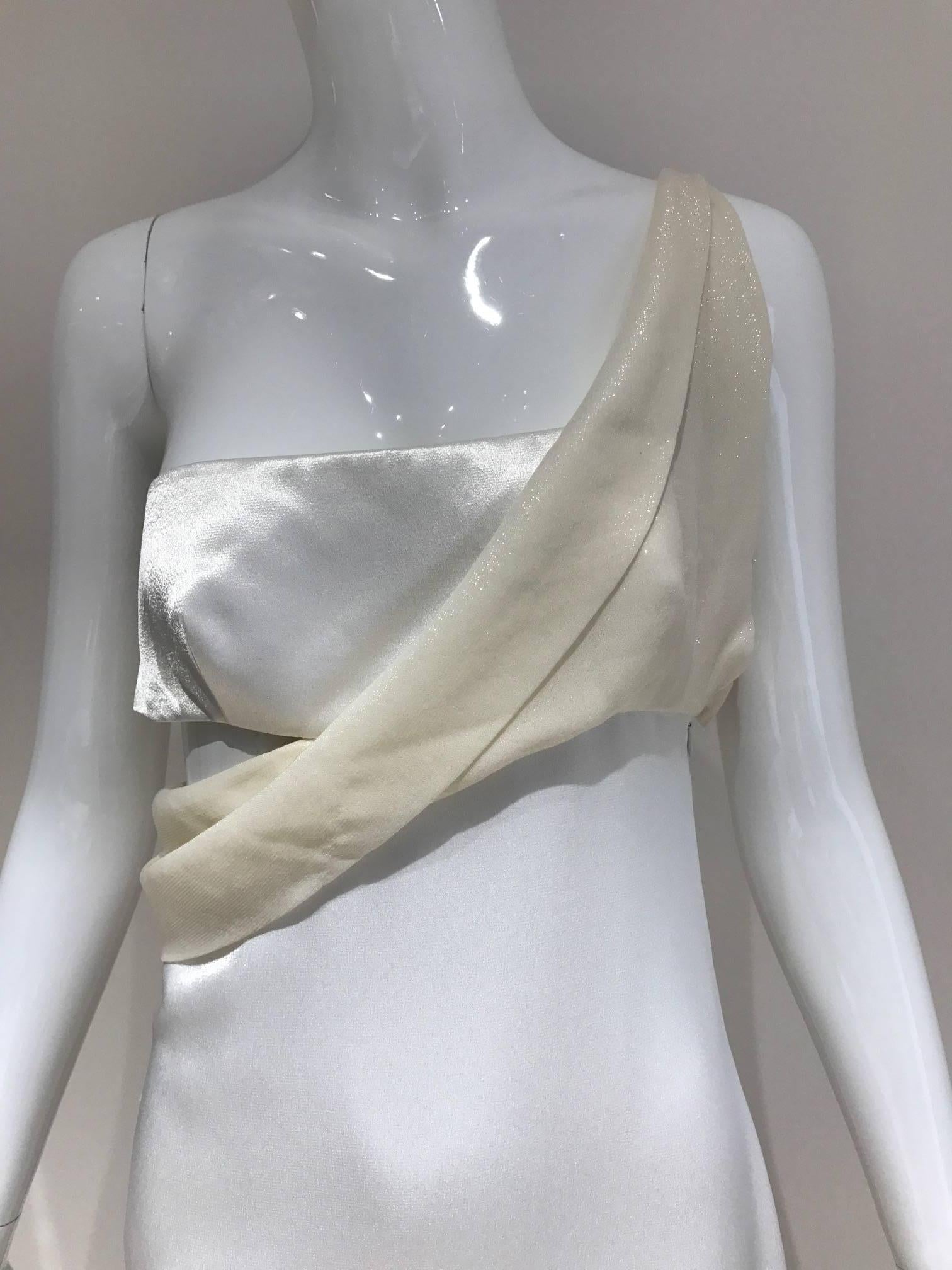 vintage versace white dress