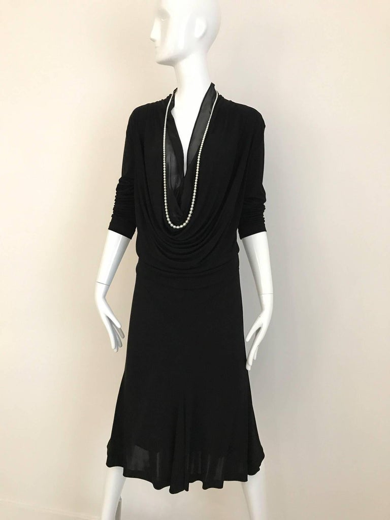 pearl collar black dress Valerie Mini Dress – Cue Allure main image 1