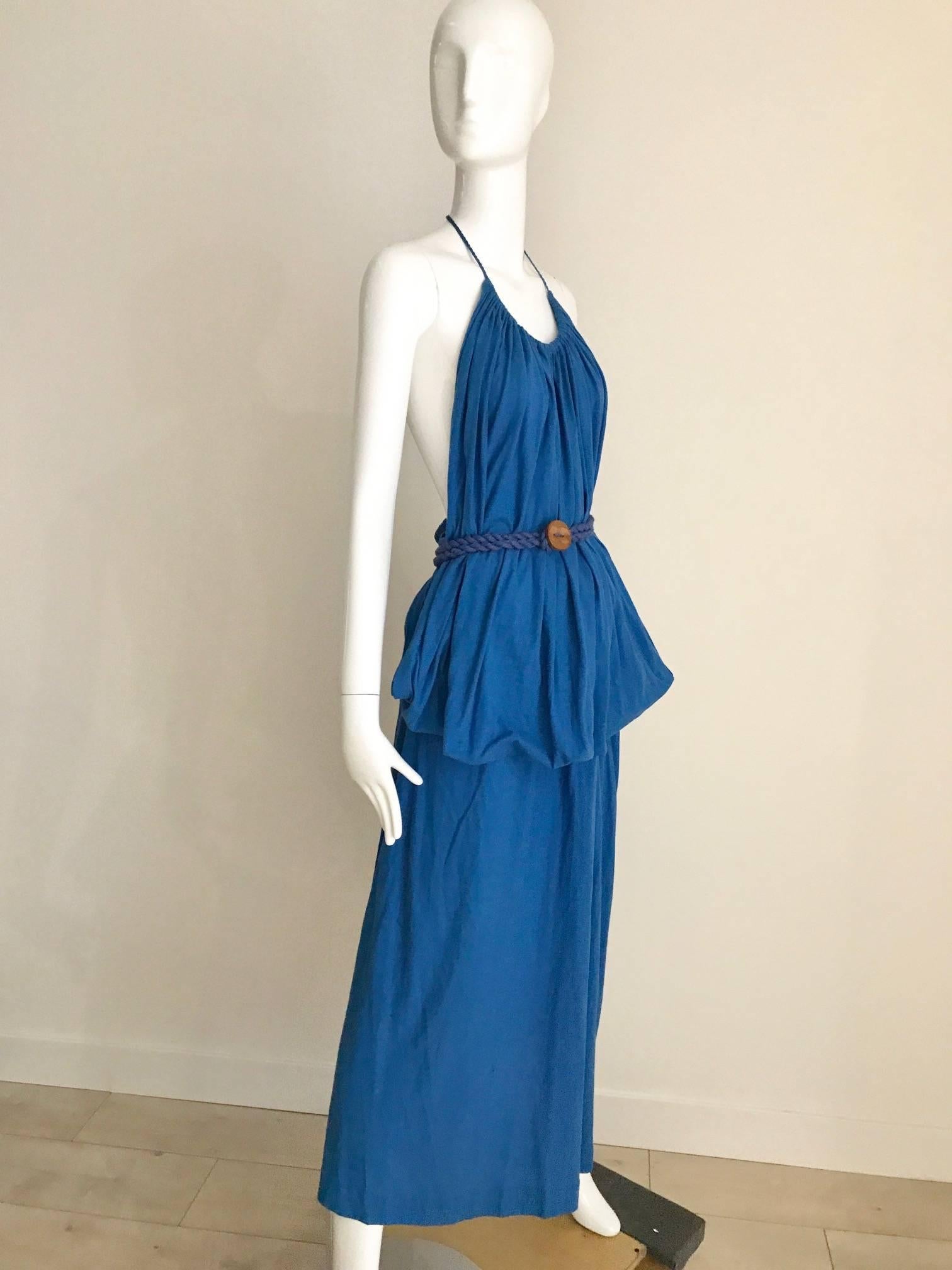 missoni blue dress