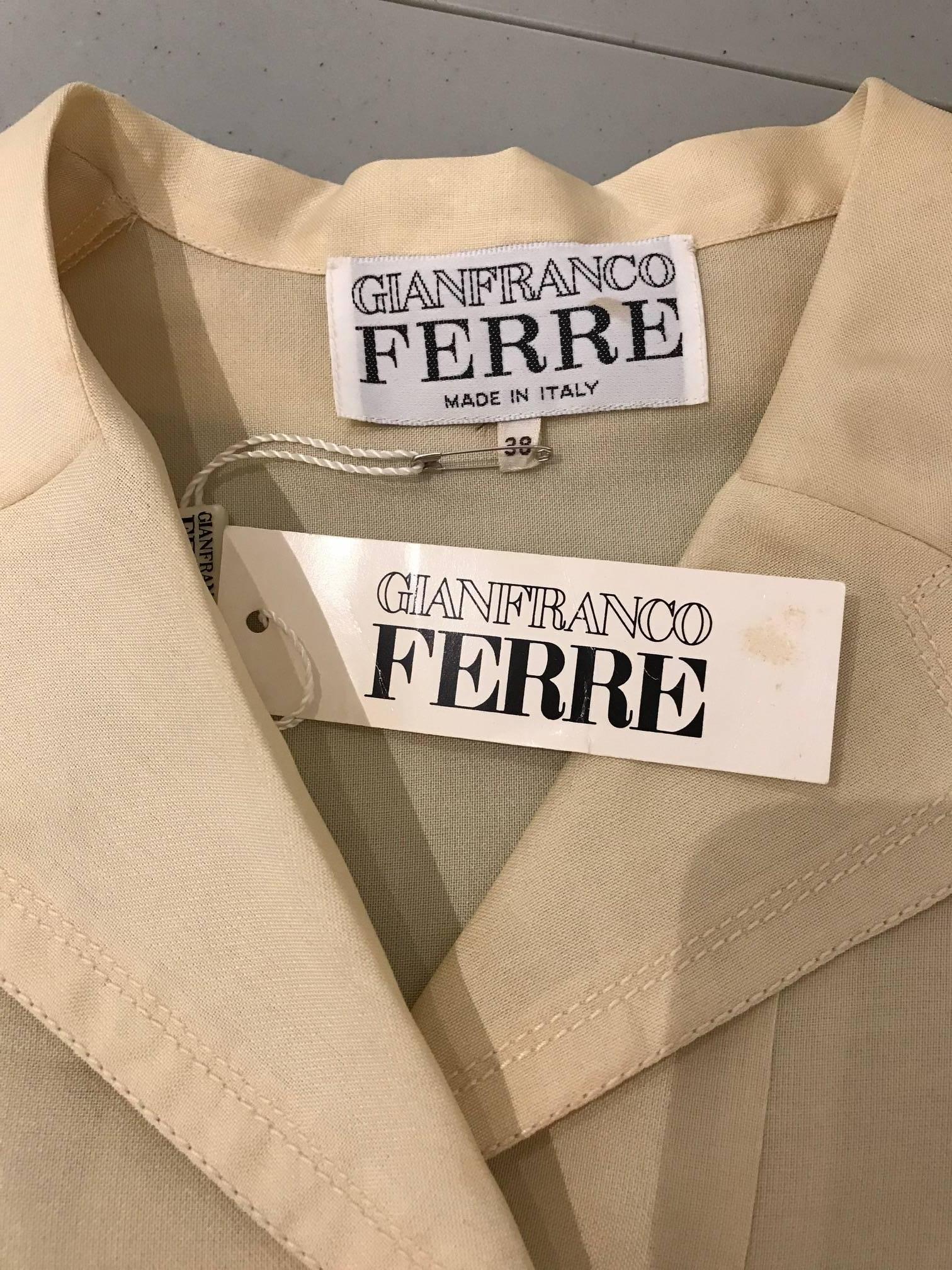 gianfranco ferre blouse