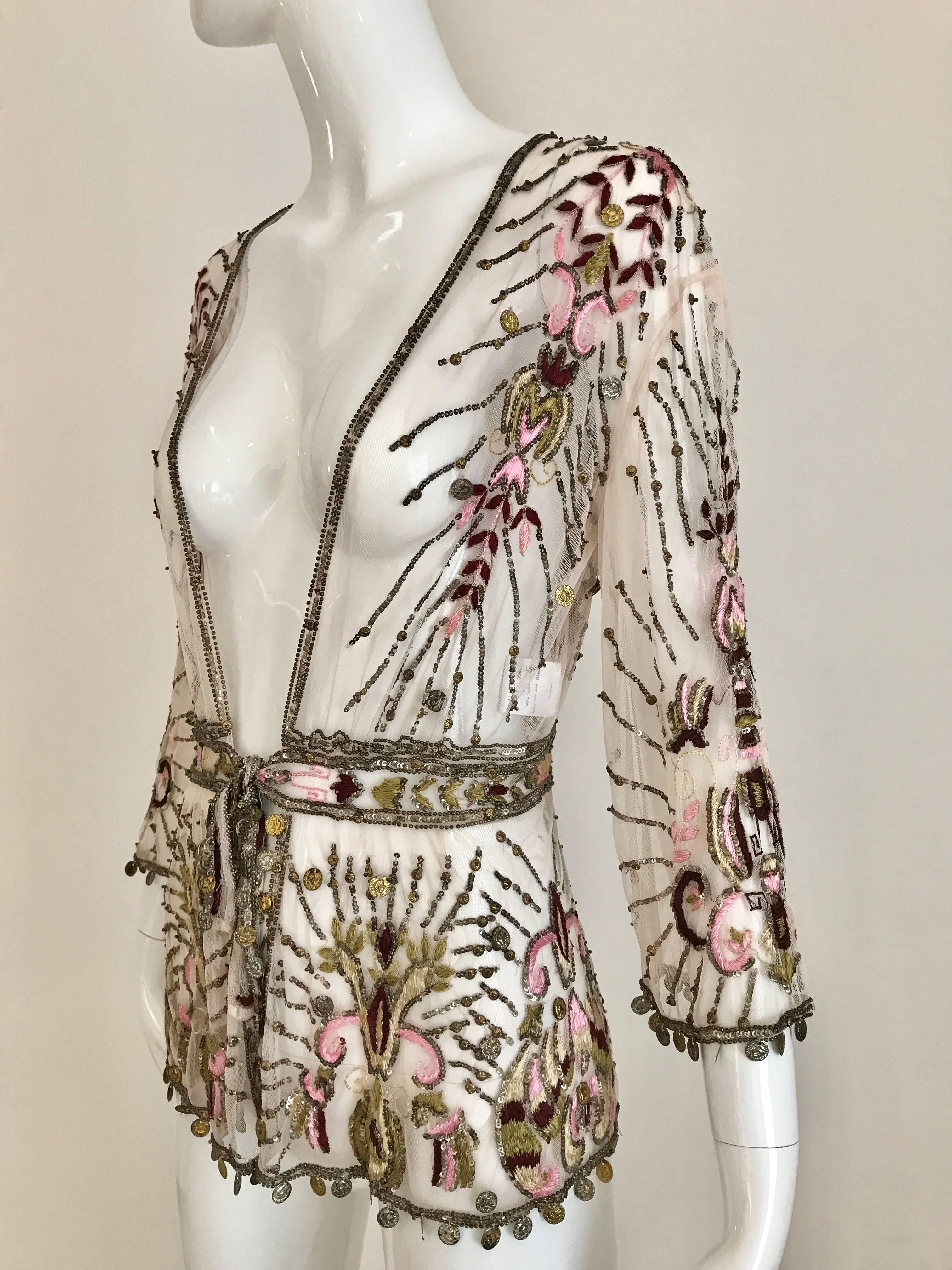 pink sheer jacket