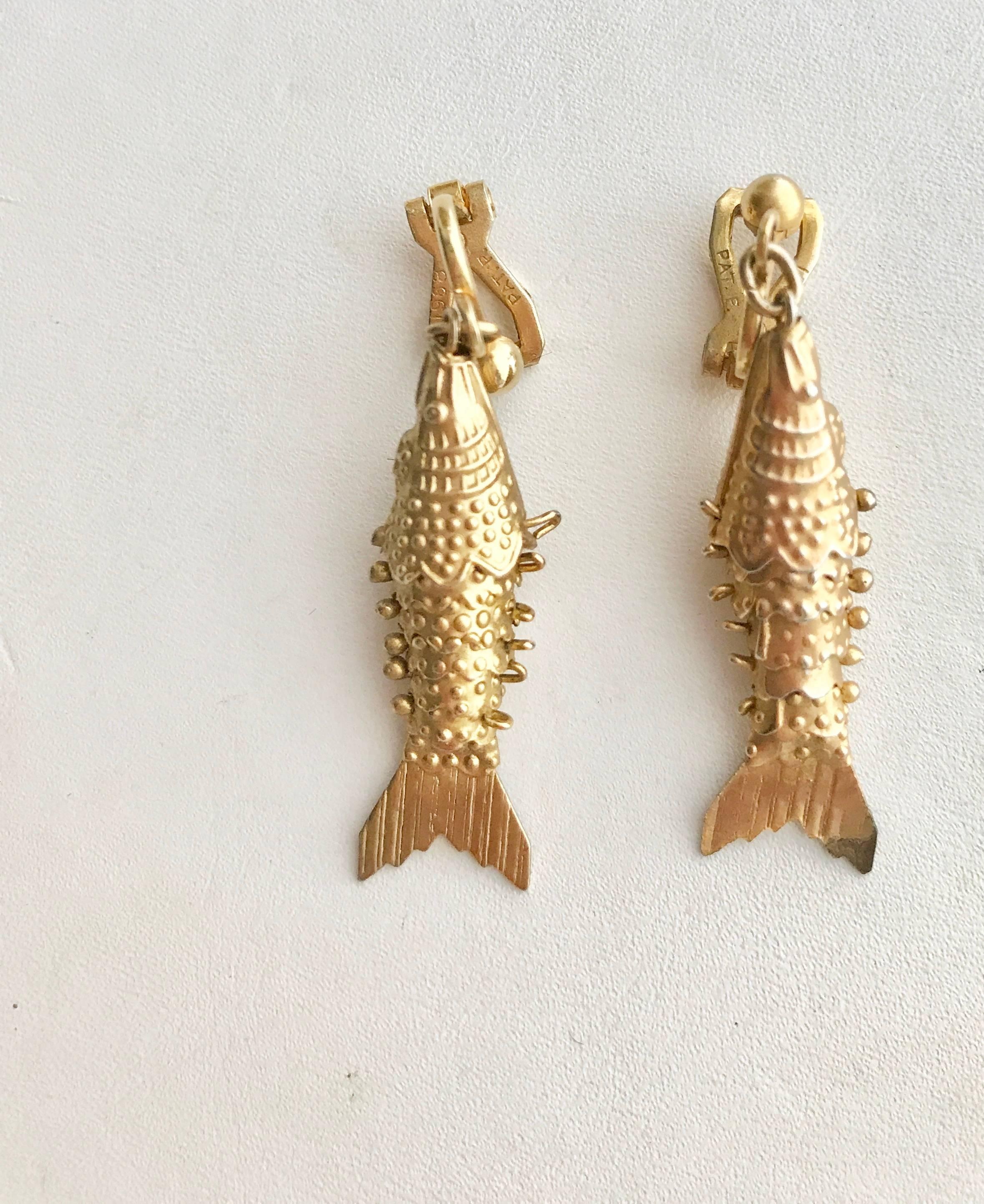 real fish necklace