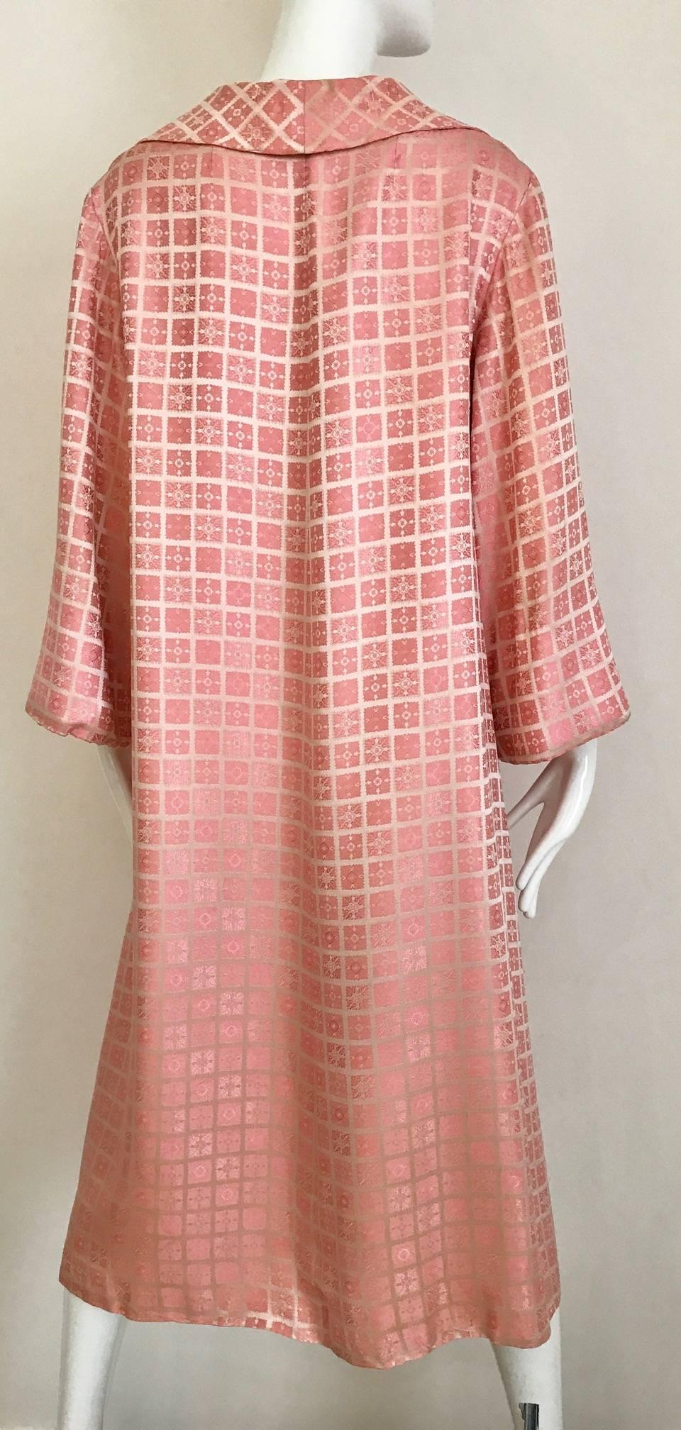 pink dior coat