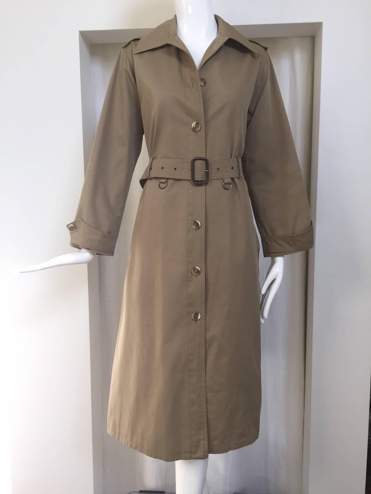 ysl trench coat vintage