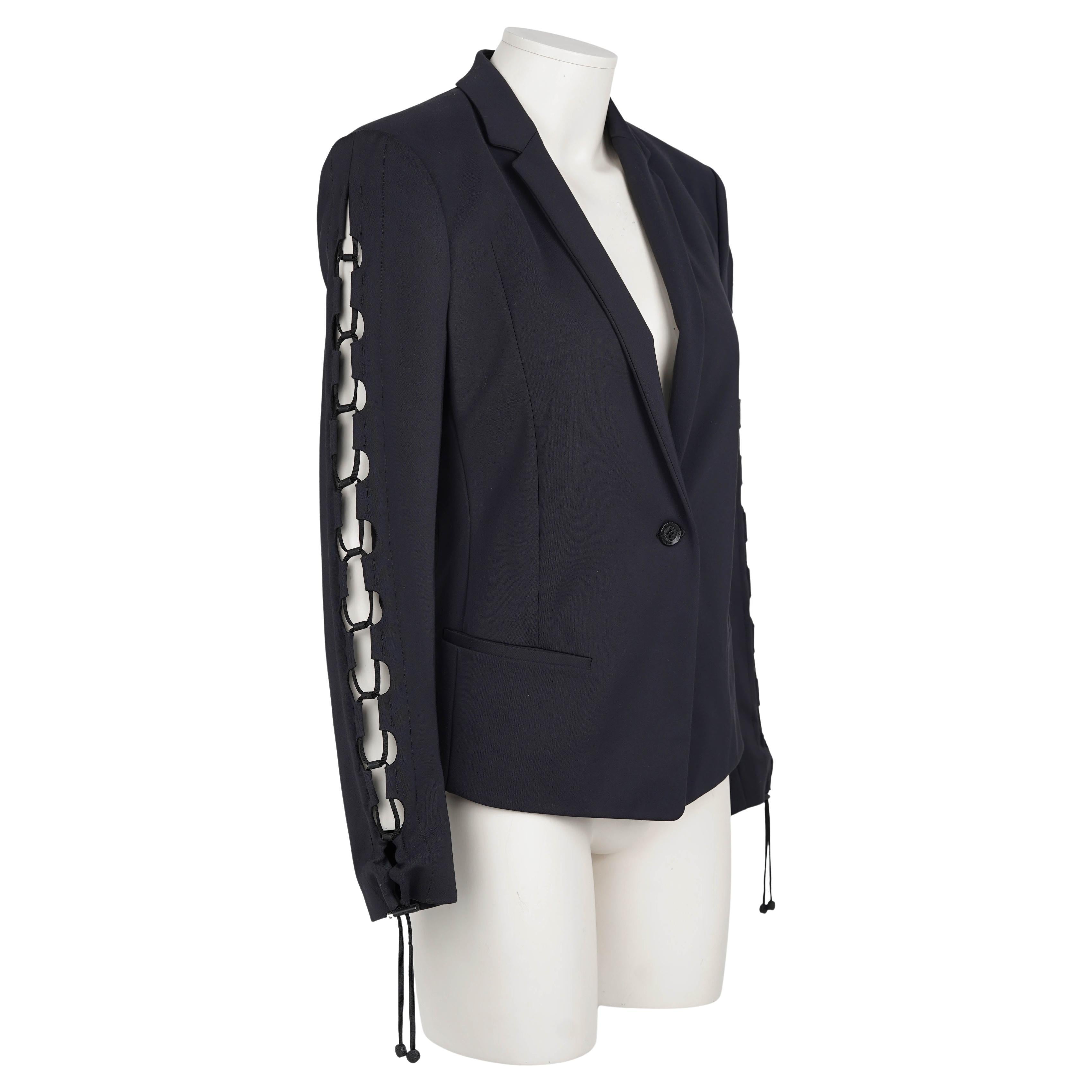 Blazer de défilé S/S 2010 de Gucci avec manches ouvertes Up&Up par Frida Giannini en vente 2