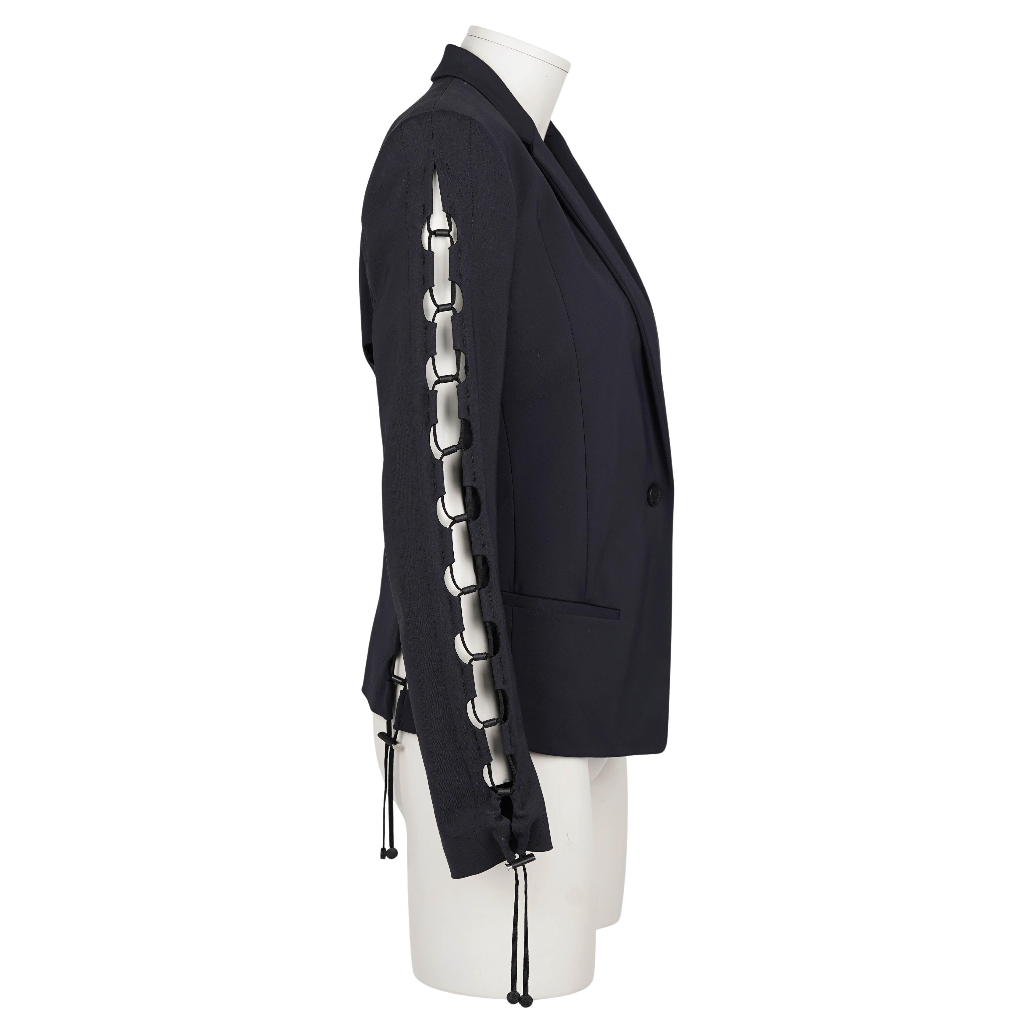 Blazer de défilé S/S 2010 de Gucci avec manches ouvertes Up&Up par Frida Giannini Pour femmes en vente