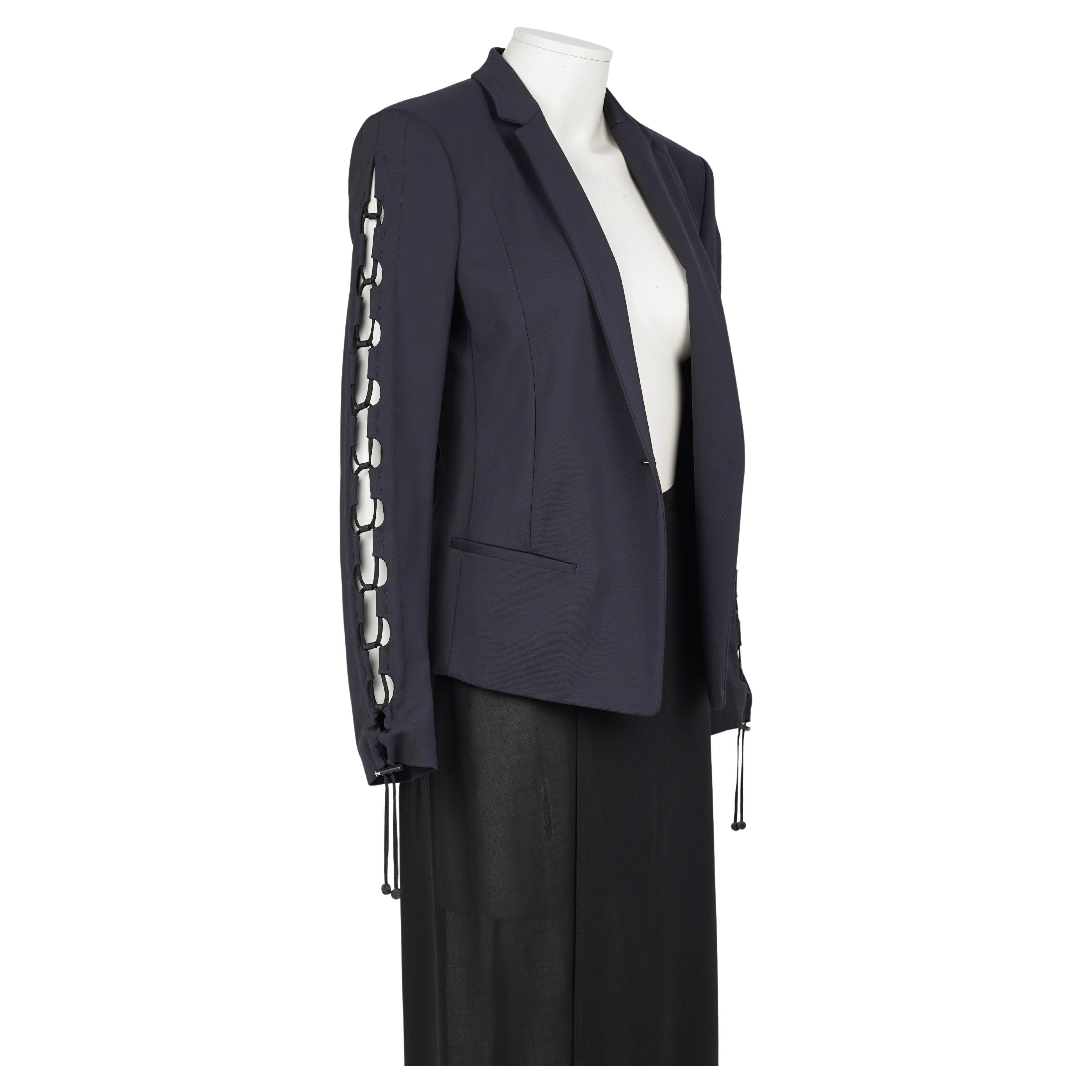 Blazer de défilé S/S 2010 de Gucci avec manches ouvertes Up&Up par Frida Giannini en vente