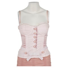 Dolce & Gabbana Spring/Summer 2006 Runway Corset Top – Powder Pink IT 40 (XS/S)
