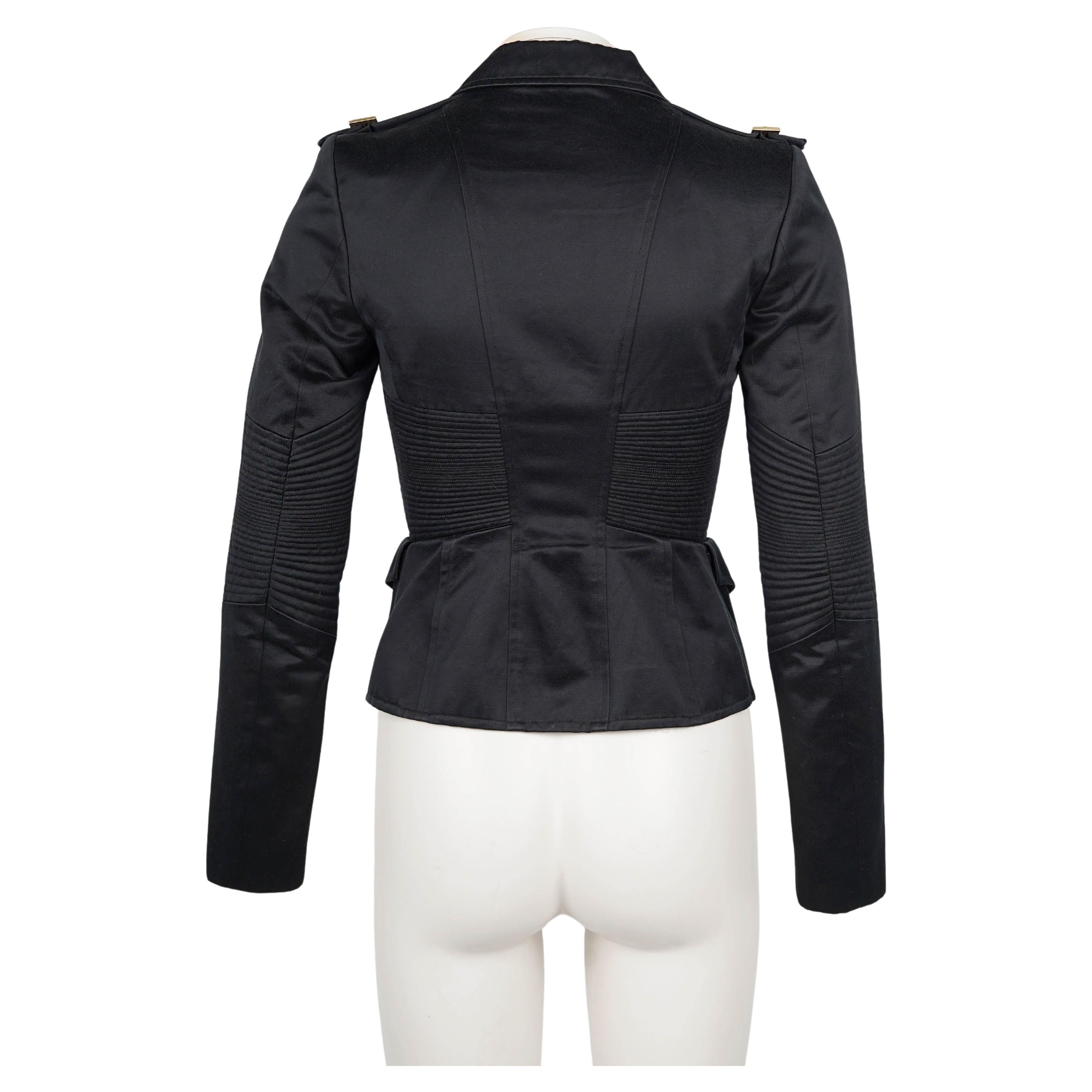 Tom Ford for Gucci Strukturierte, vom Militär inspirierte Jacke - FW 2003 im Angebot 1
