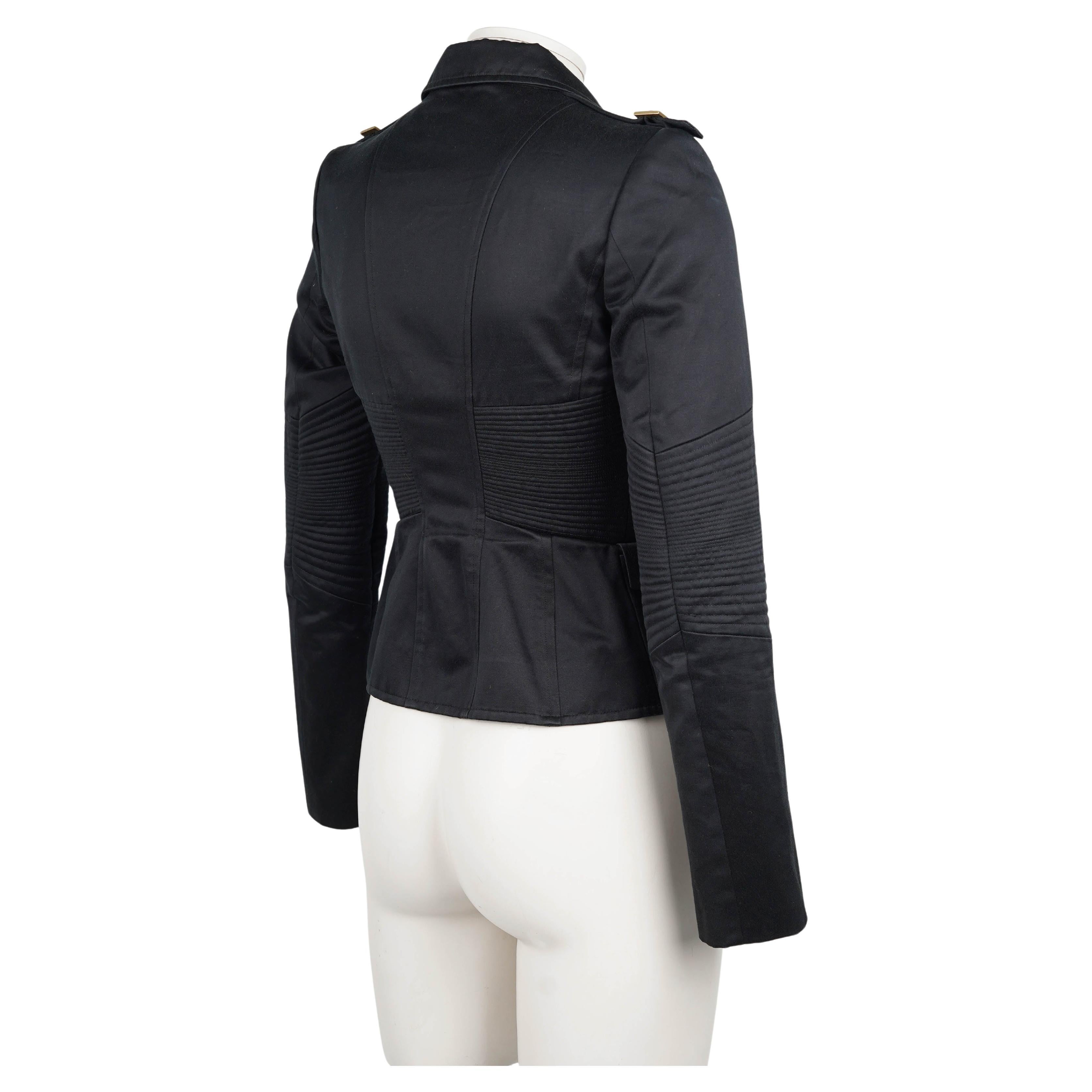 Tom Ford for Gucci Strukturierte, vom Militär inspirierte Jacke - FW 2003 Damen im Angebot