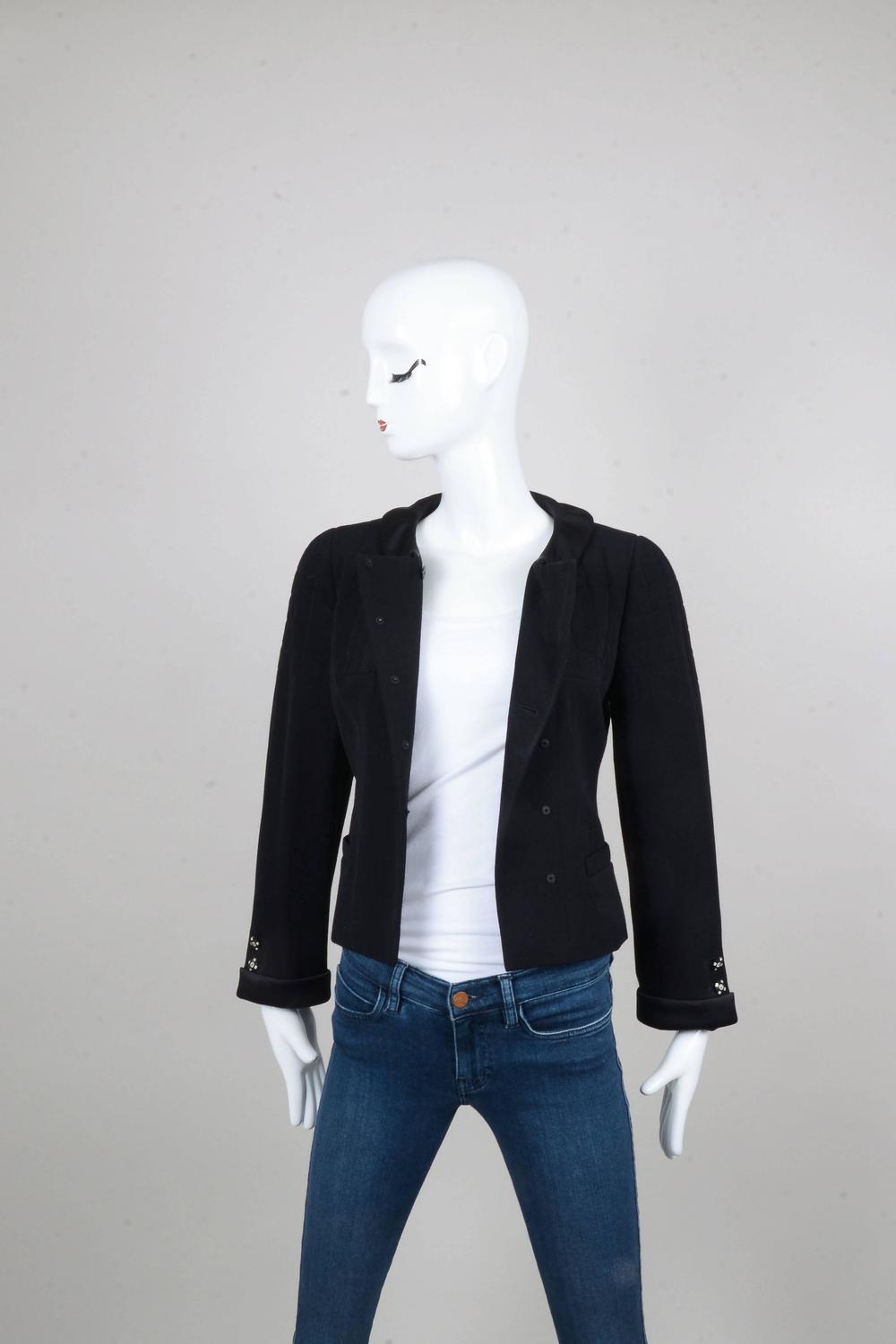 new with tags chanel black wool quilted jacket and skirt set sz 38 for sale at 1stdibs new with tags chanel black wool quilted jacket and skirt set sz 38 for sale at 1stdibs