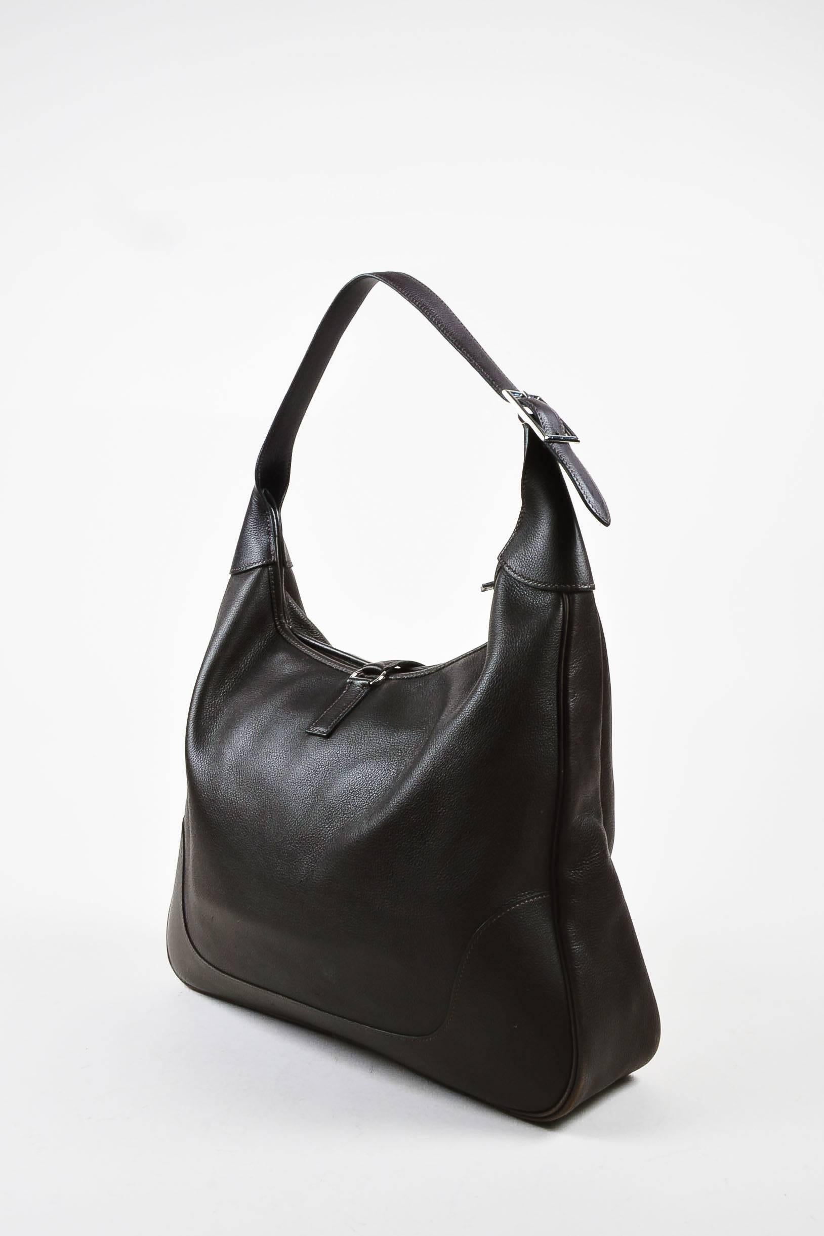 One of Hermes' most classic and iconic bag designs. A favorite of style icon Jackie O. Brown 