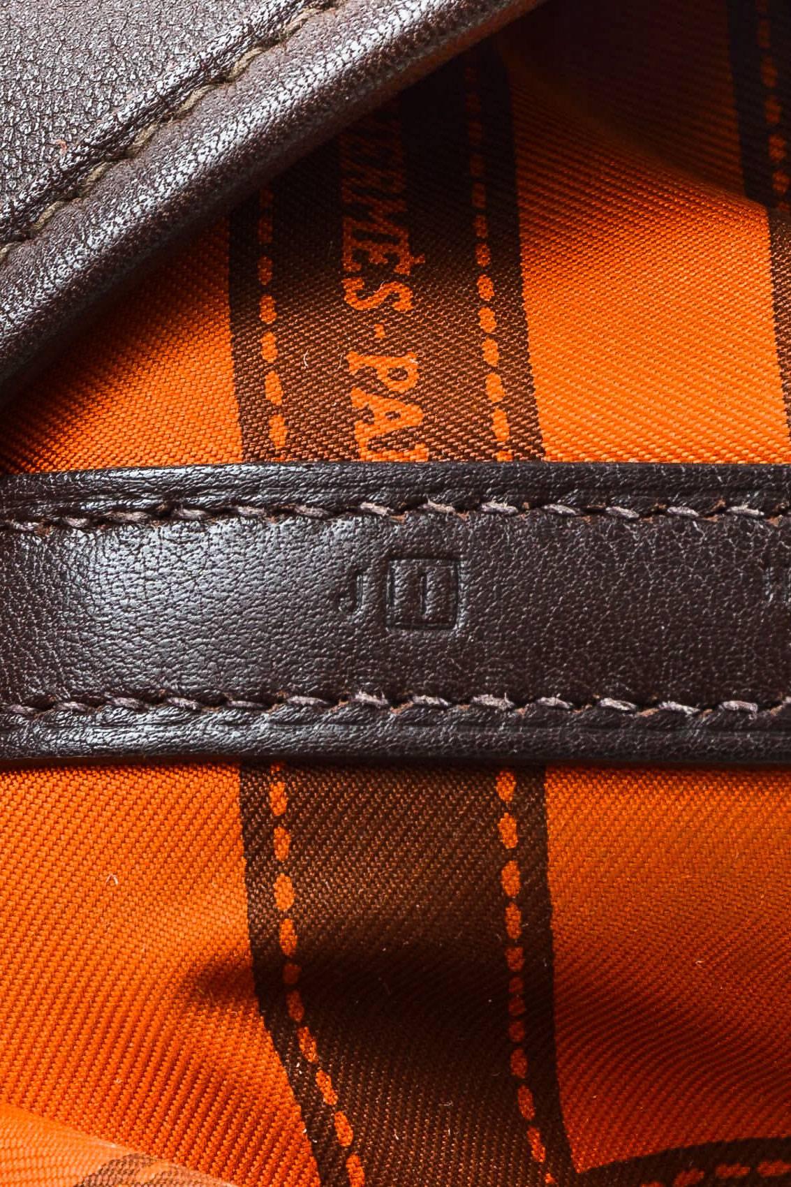 Hermes Brown Swift Leather 