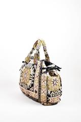 Gucci Cream Multicolor Velour Canvas Large Tapestry Hysteria Tote Bag