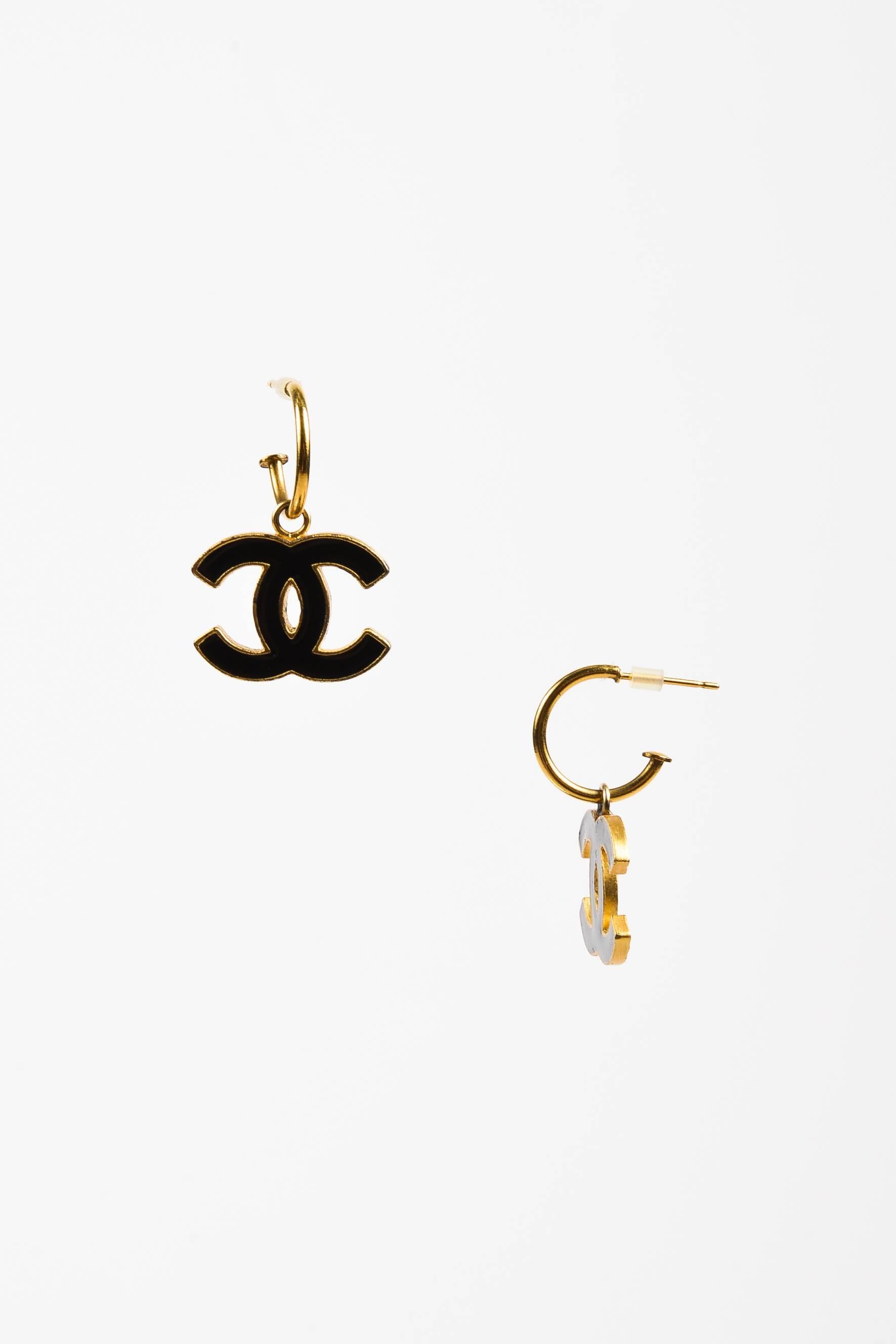 back of chanel earrings