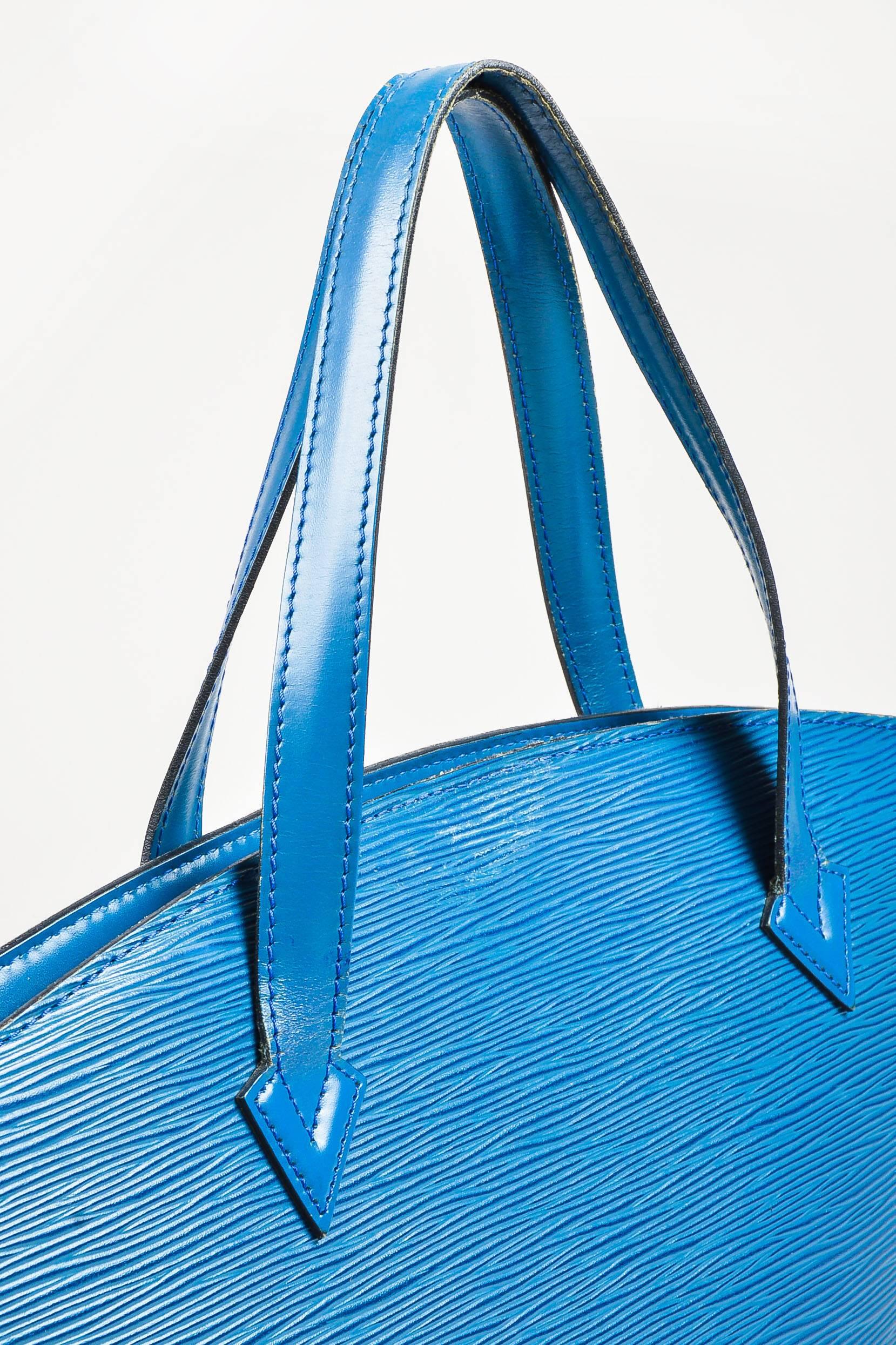 Louis Vuitton Blue Epi Leather 