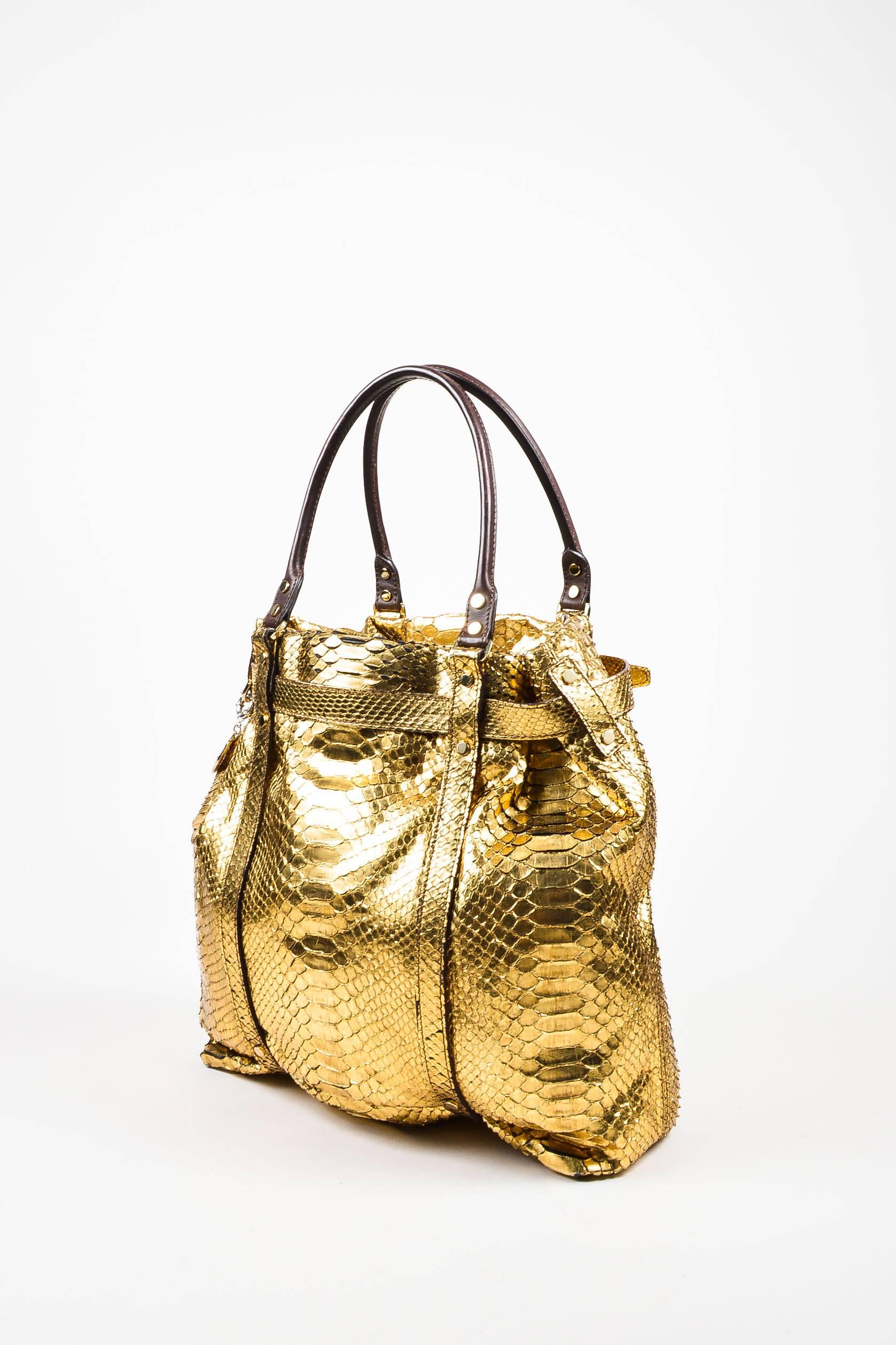 Retails at $4500. Functional and exotic tote bag with a spacious interior, ideal for everyday use. The 