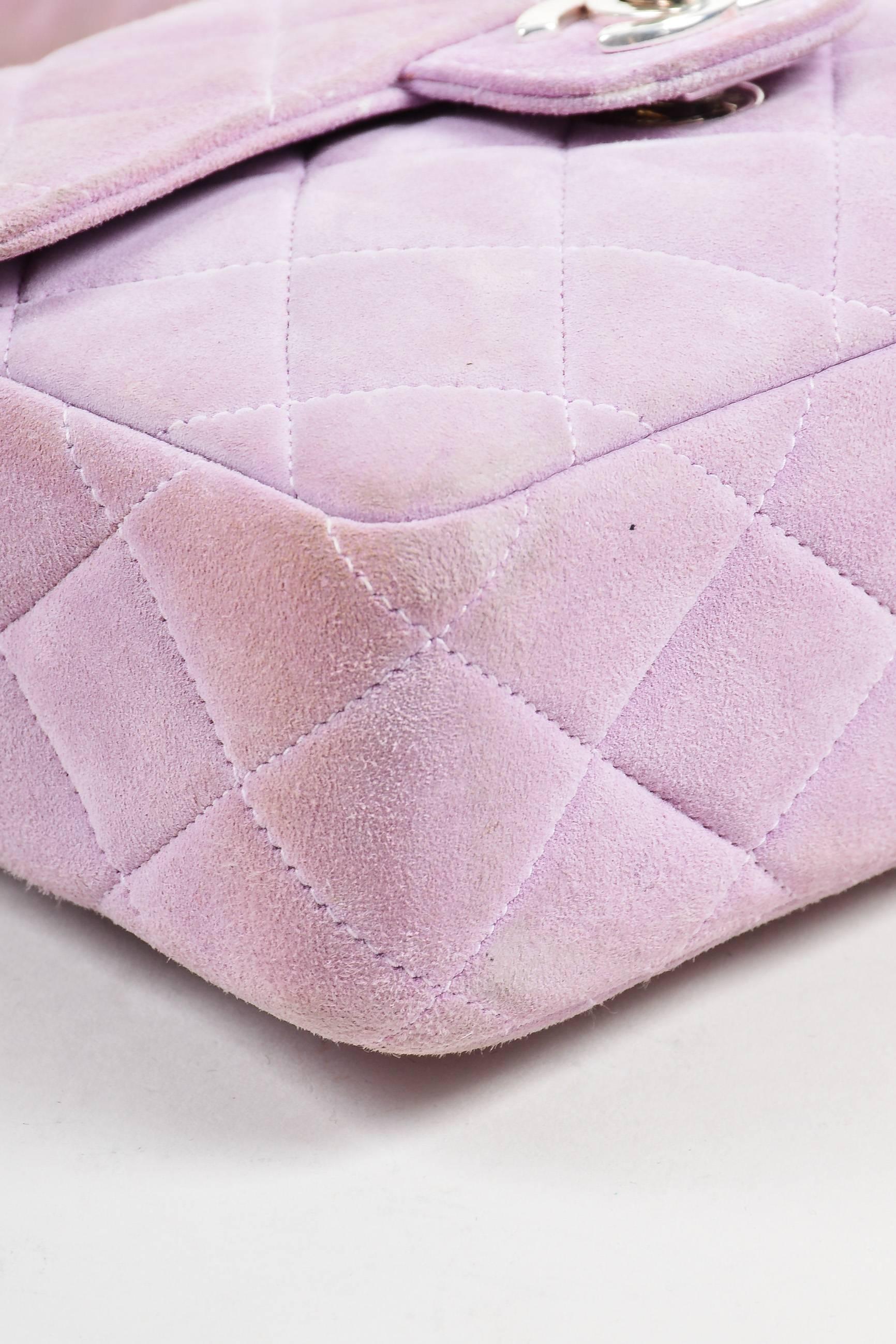 lavender purple purse