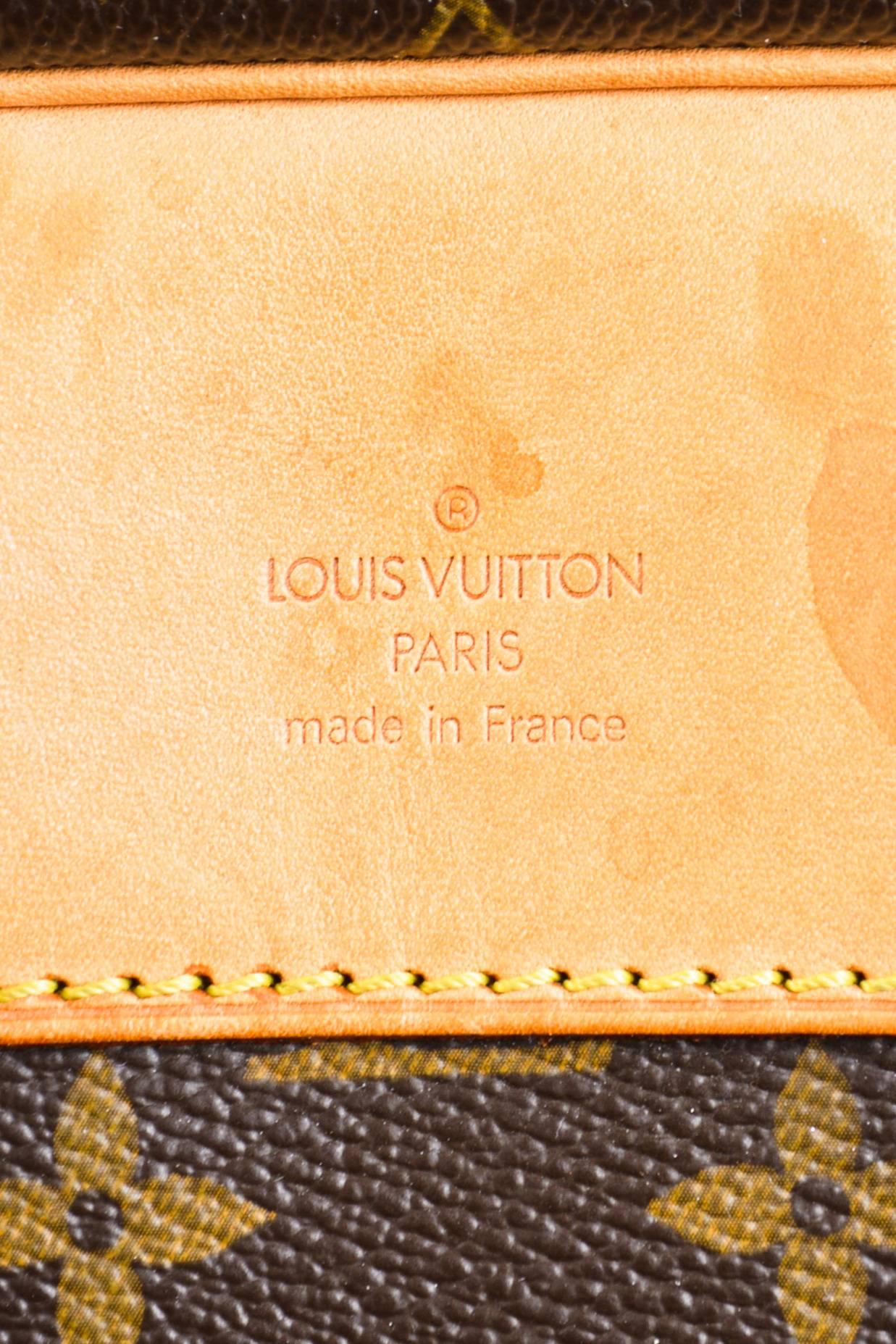 Louis Vuitton Brown Monogram Coated Canvas 