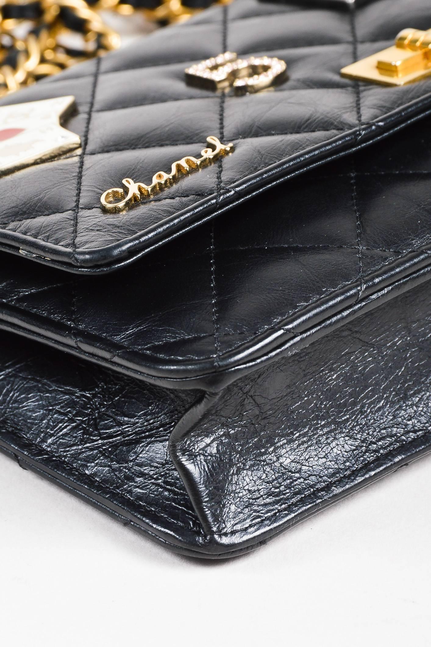 Chanel Black Leather Quilted 