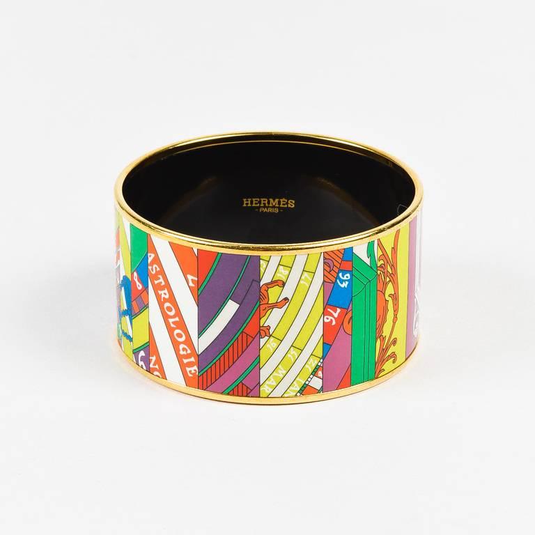 Hermes Multi Gold Plated Enamel 