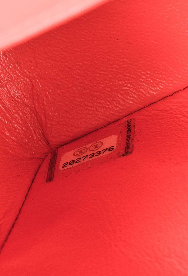 Chanel Coral Pink Velvet & Leather Quilted Crossbody 